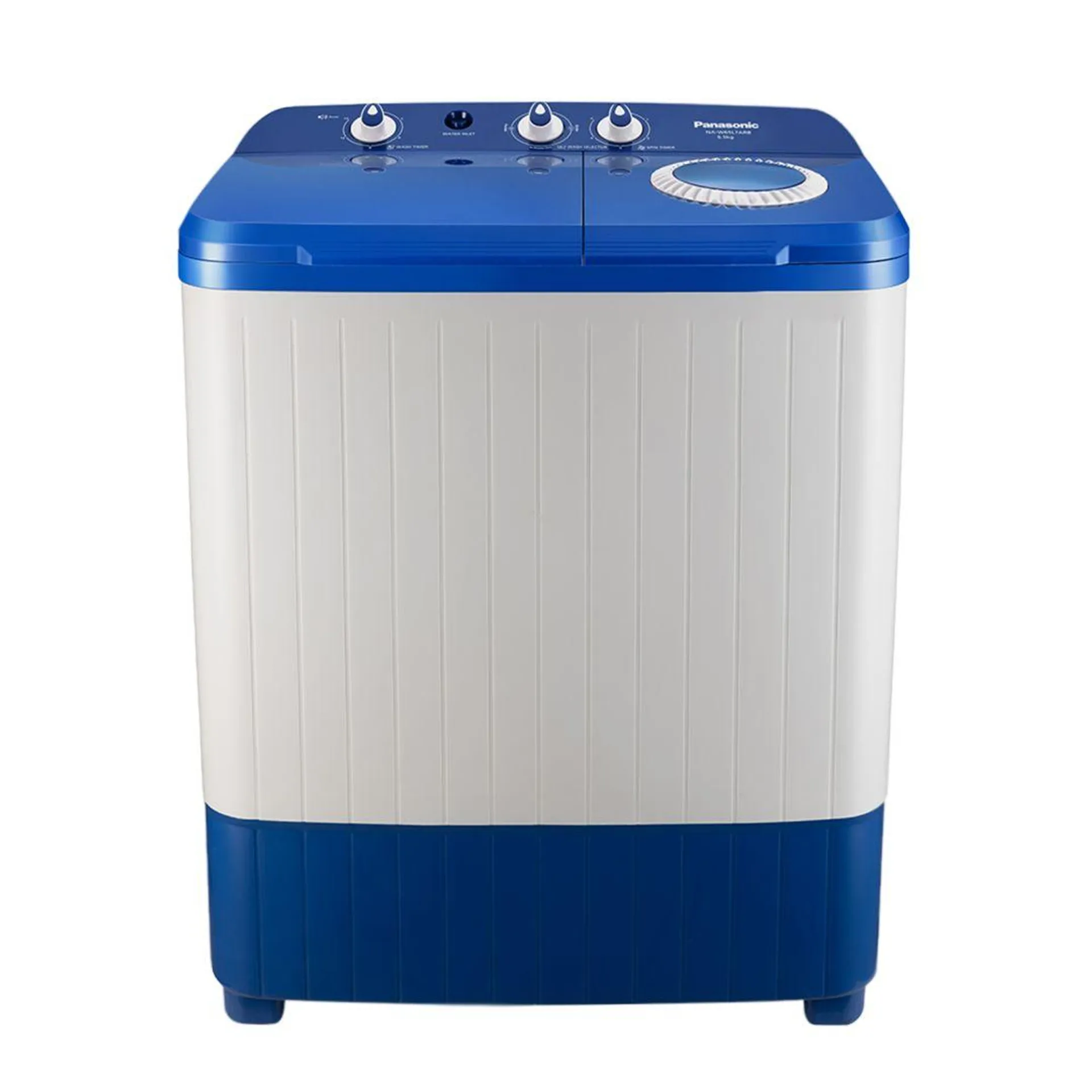 6.5 kg 5 Star Semi-Automatic Top Loading Washing Machine (NA-W65L7ARB, Blue, Powerful Motor, Active Foam System, Effective Wash Pulsator, 2023 Model)