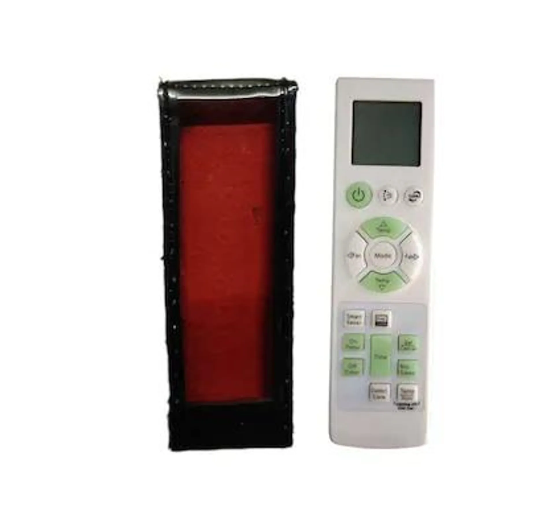 SUGNESH Protective Remote Cover for SAMSUNG AC Remote Control,PU Leather Cover Holder