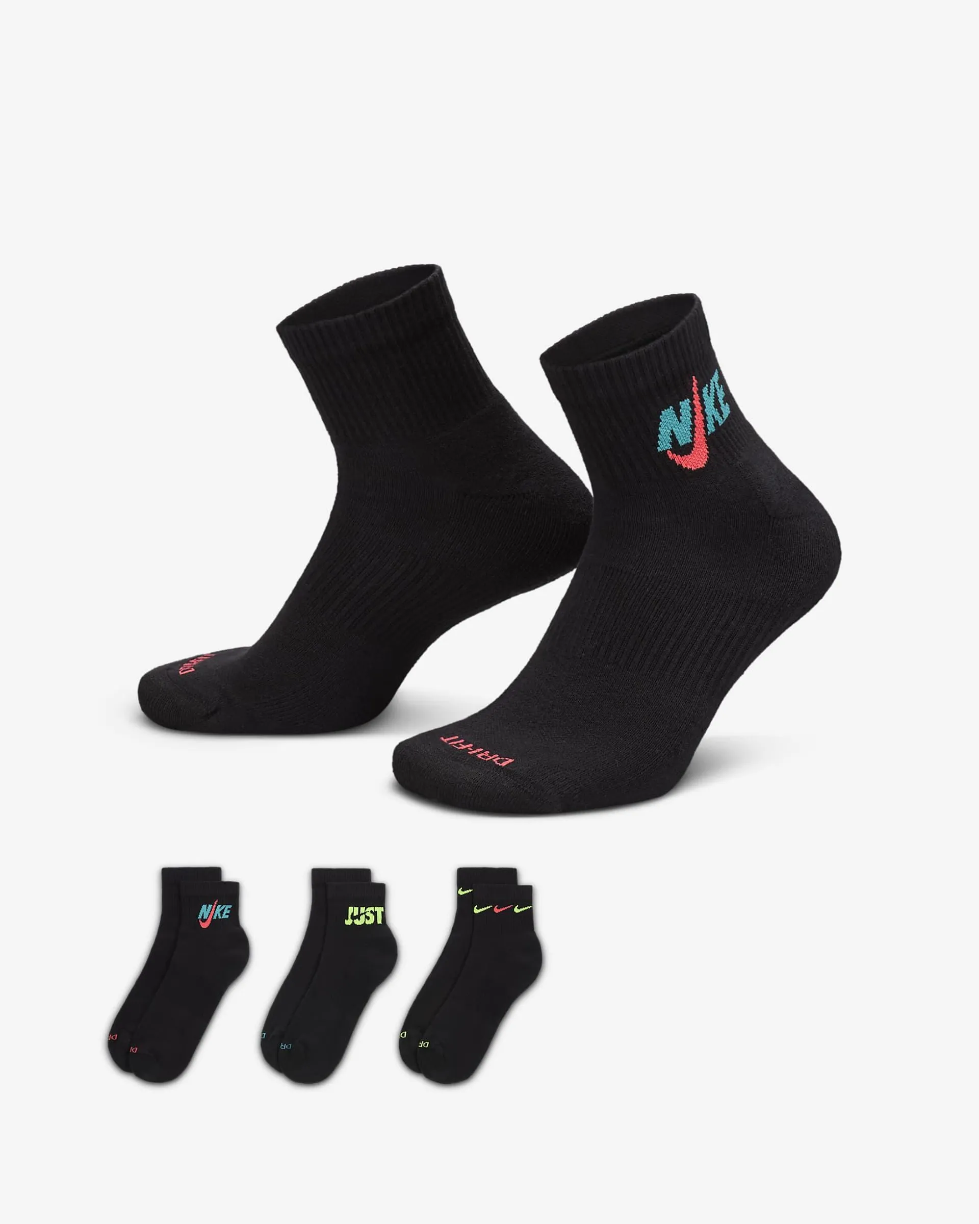 Training Ankle Socks (3 Pairs)