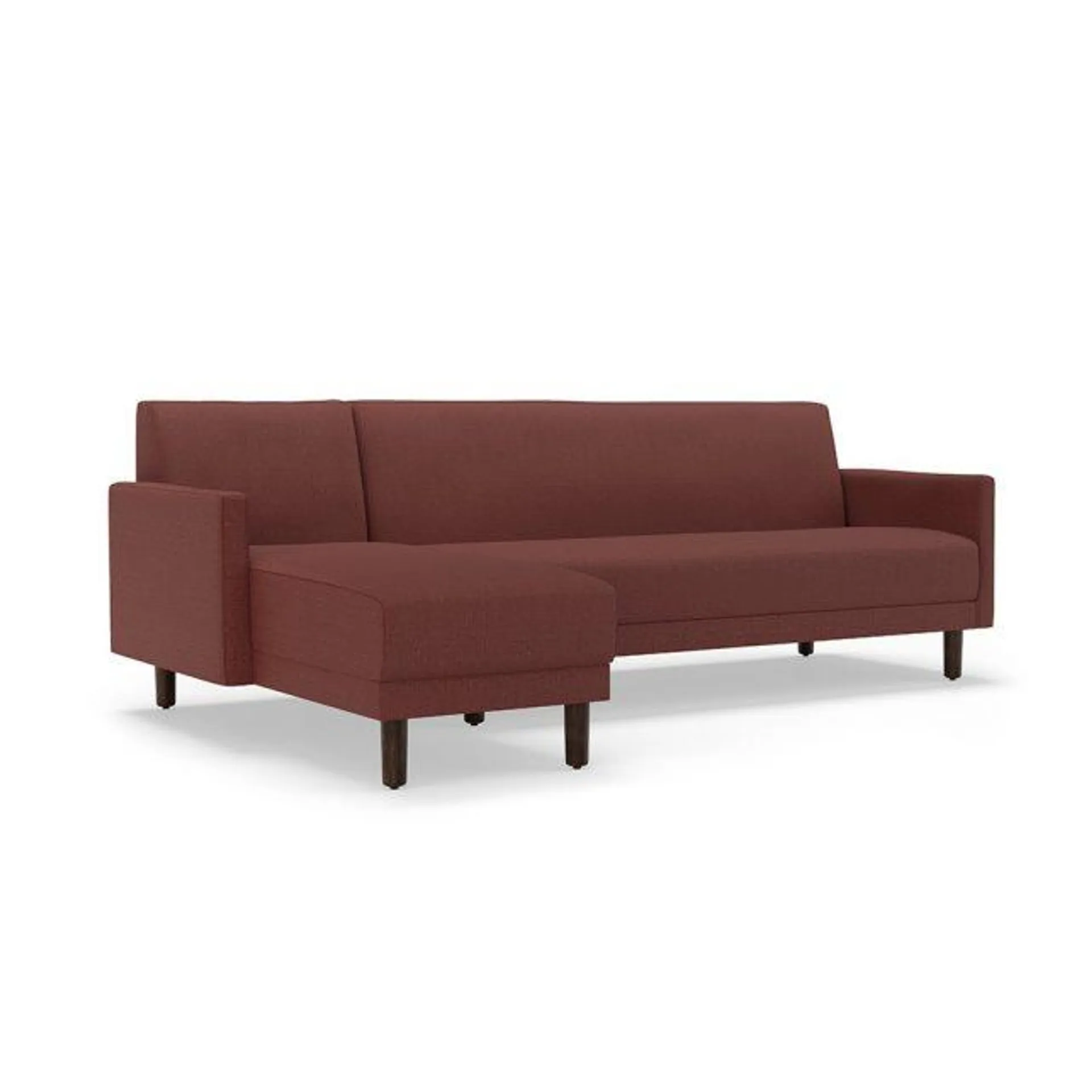 Denver sectional sofa (3 seater + chaise- LH)