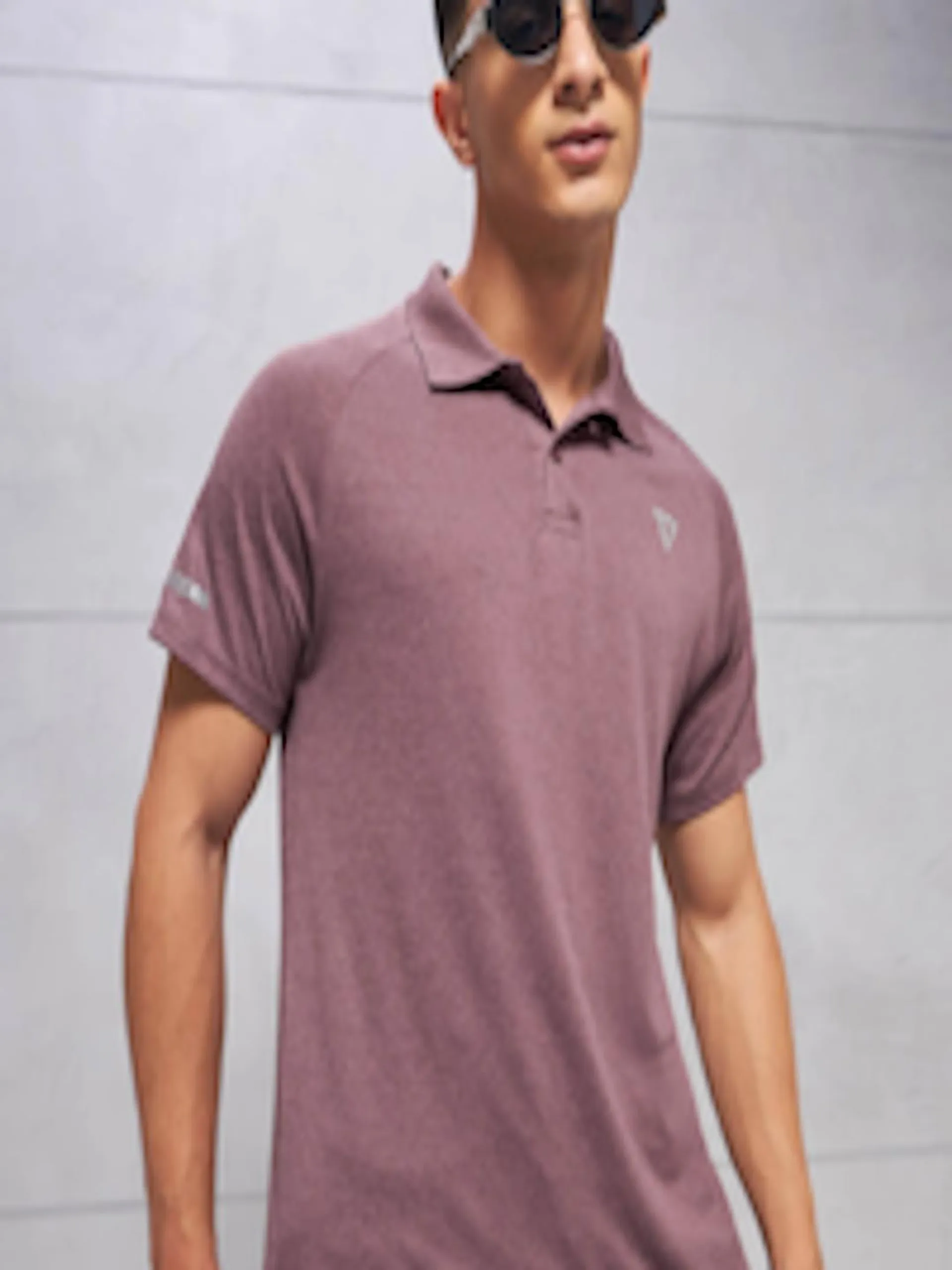 SS'24 Polo Collar Raglan Sleeves Antimicrobial Slim Fit T-shirt