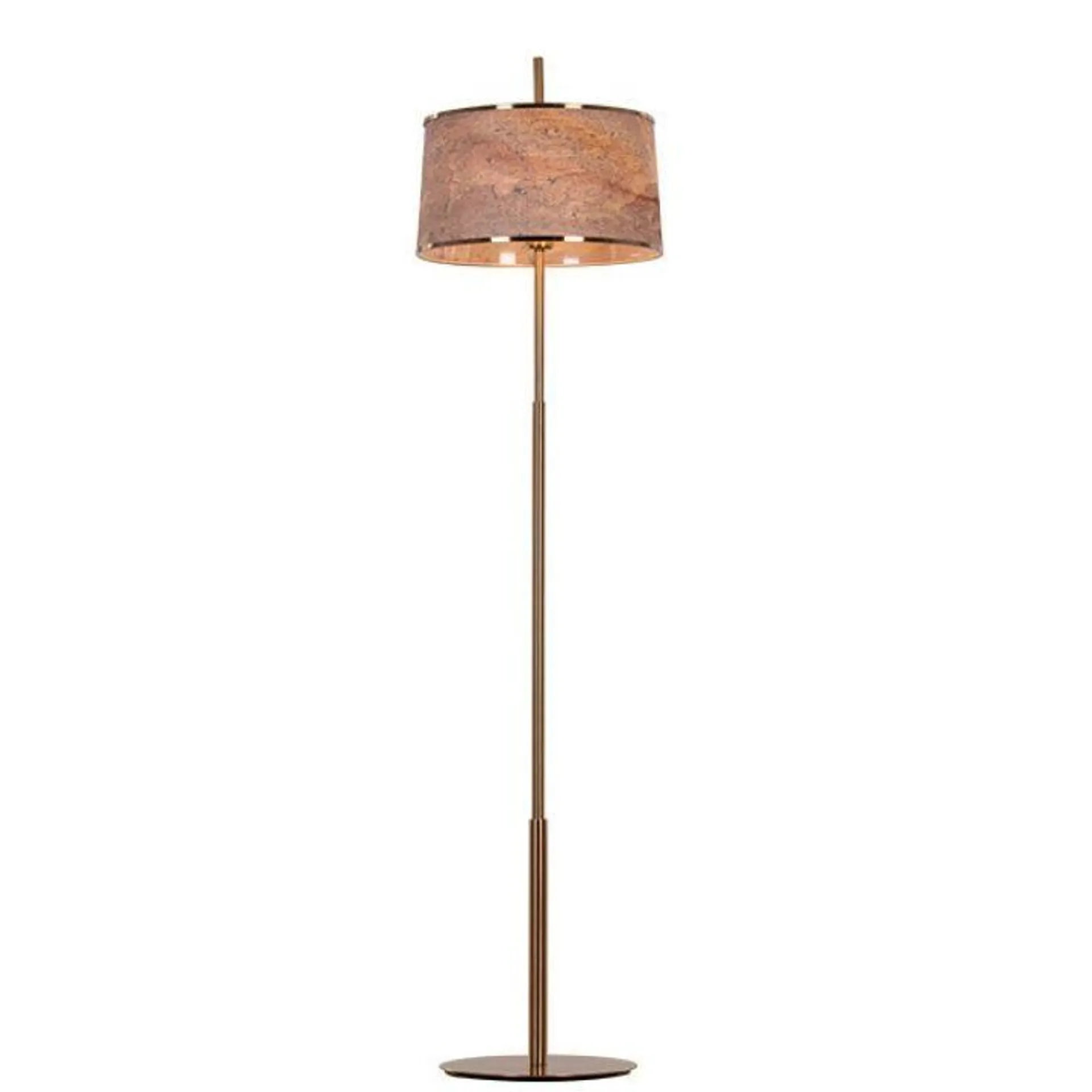 Clean Slate Stone Veneer Floor Lamp