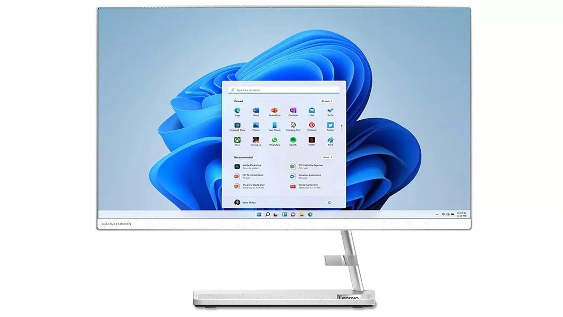 IdeaCentre AIO 3i 60.45cms - 12th Gen Intel i3 (White)