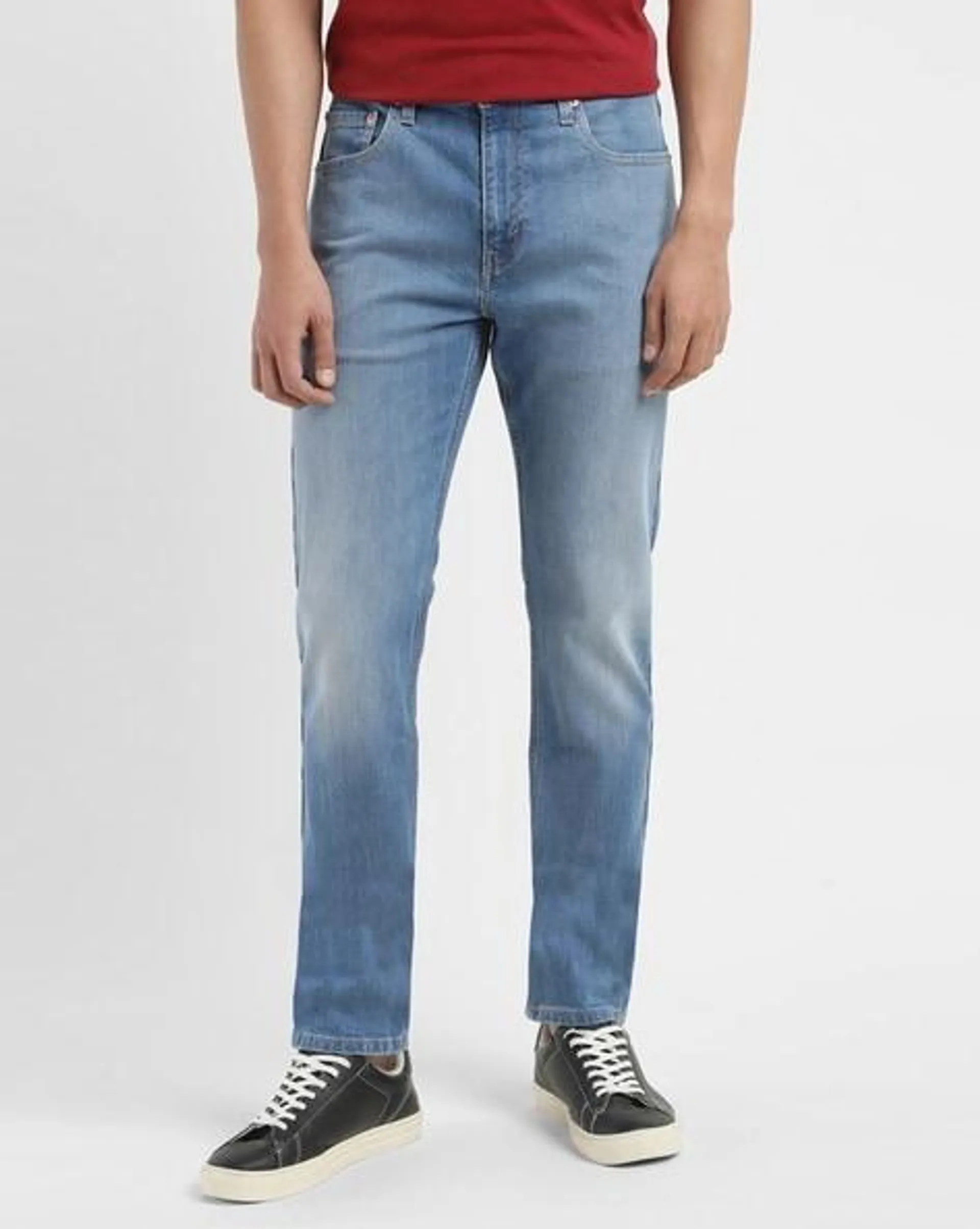 Men Mid-Wash 512 Slim Tapered Fit Jeans