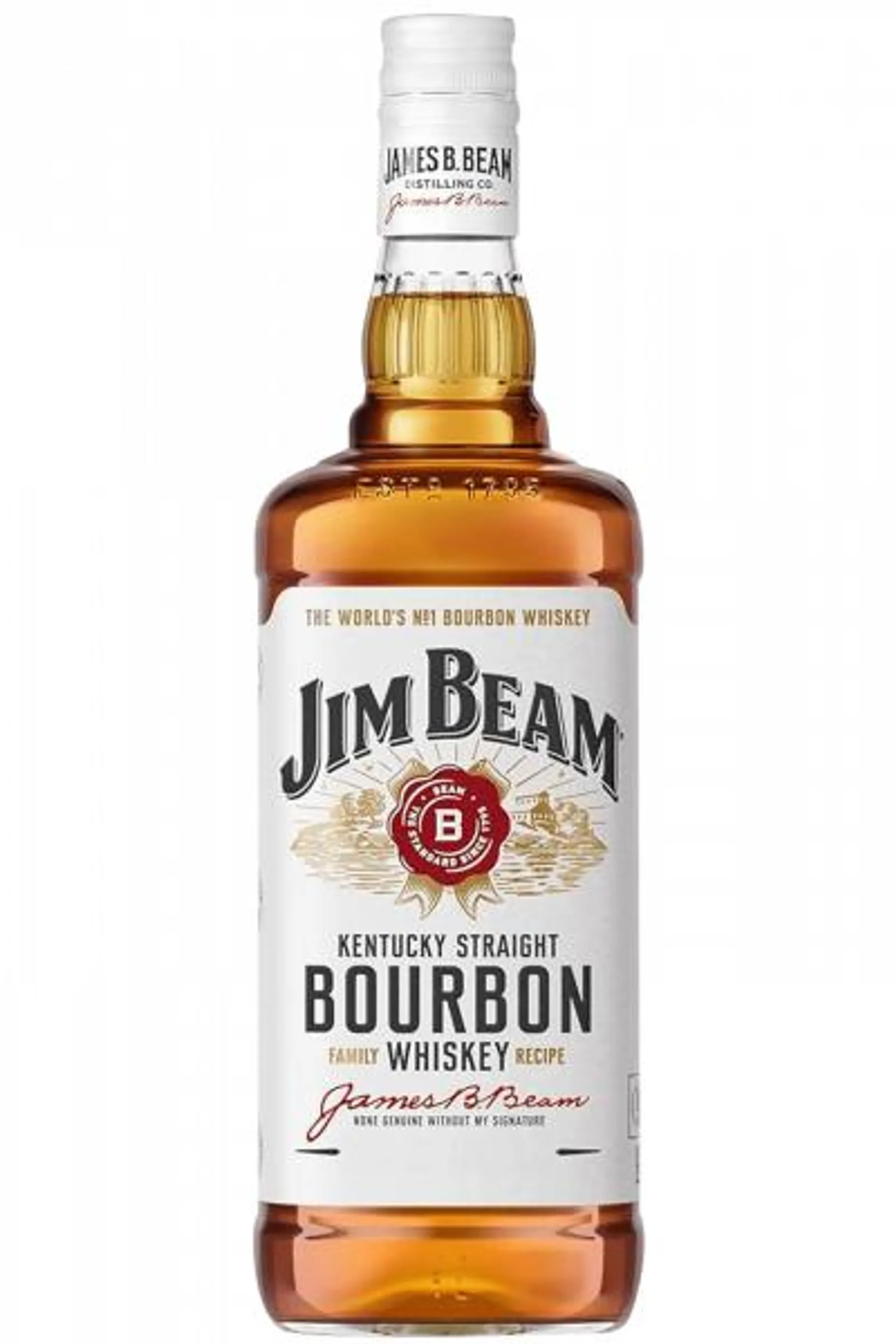 Jim Beam Bourbon White Label 1Litro