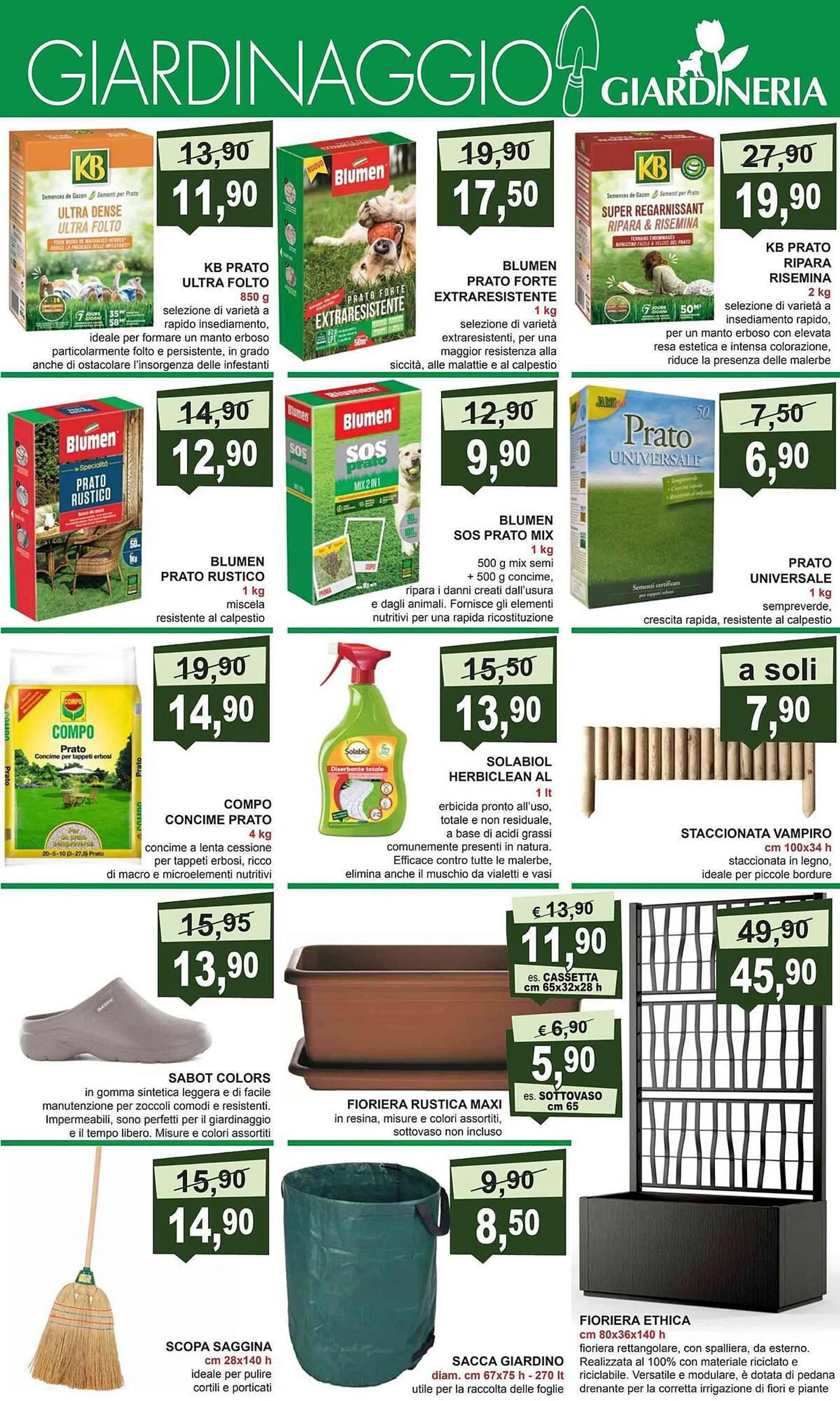 Volantino Giardineria da 11 marzo a 7 aprile di 2024 - Pagina del volantino 3