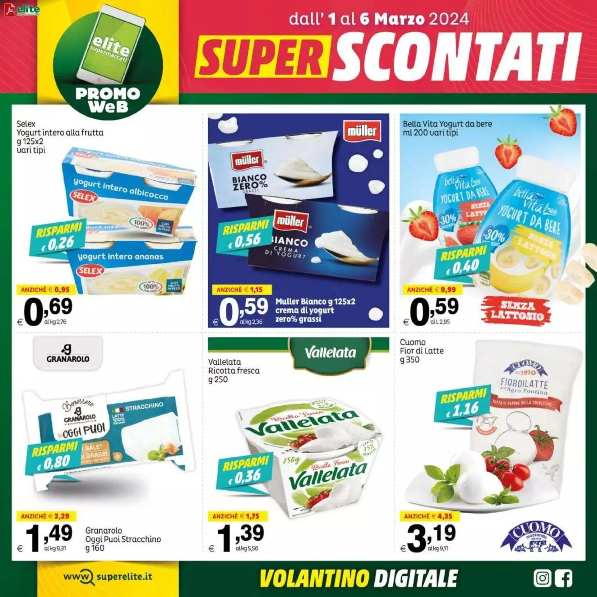 Elite Supermercati - Super Scontati da 1 marzo a 6 marzo di 2024 - Pagina del volantino 2