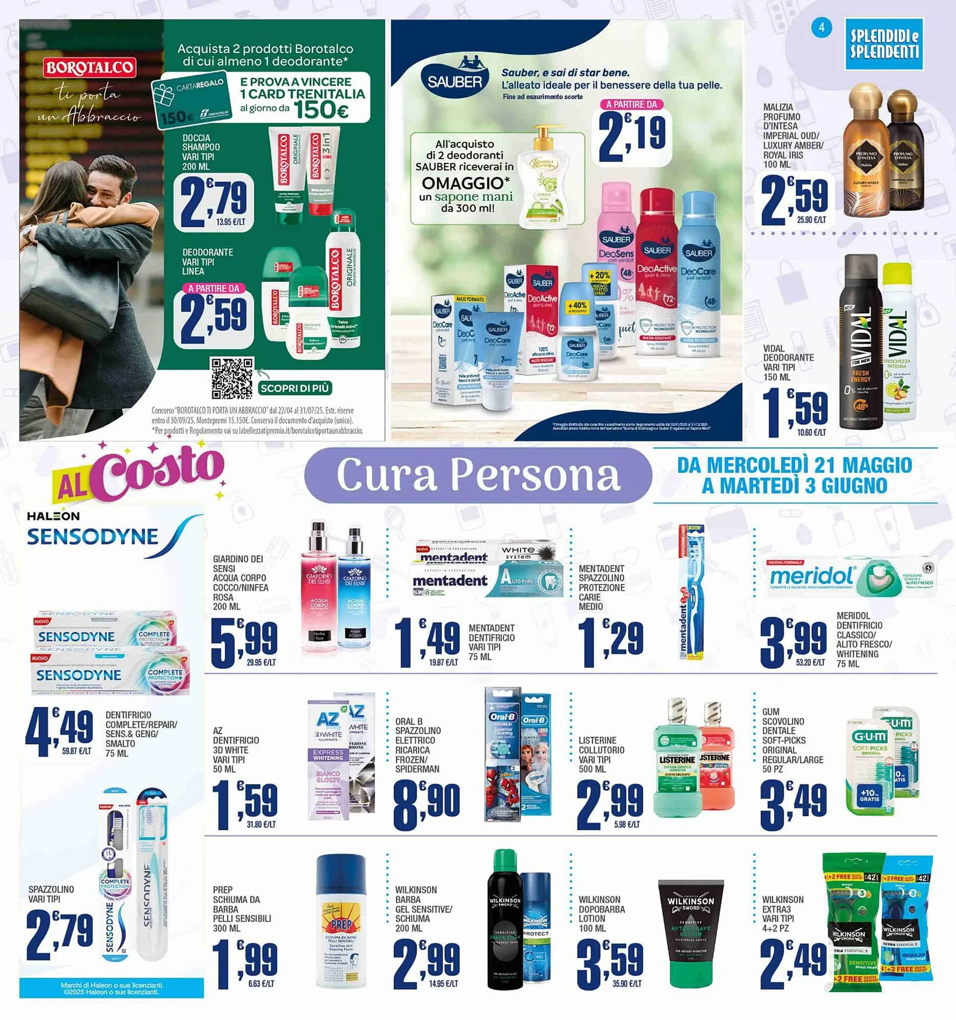 Volantino Splendidi e Splendenti da 21 maggio a 3 giugno di 2025 - Pagina del volantino 4