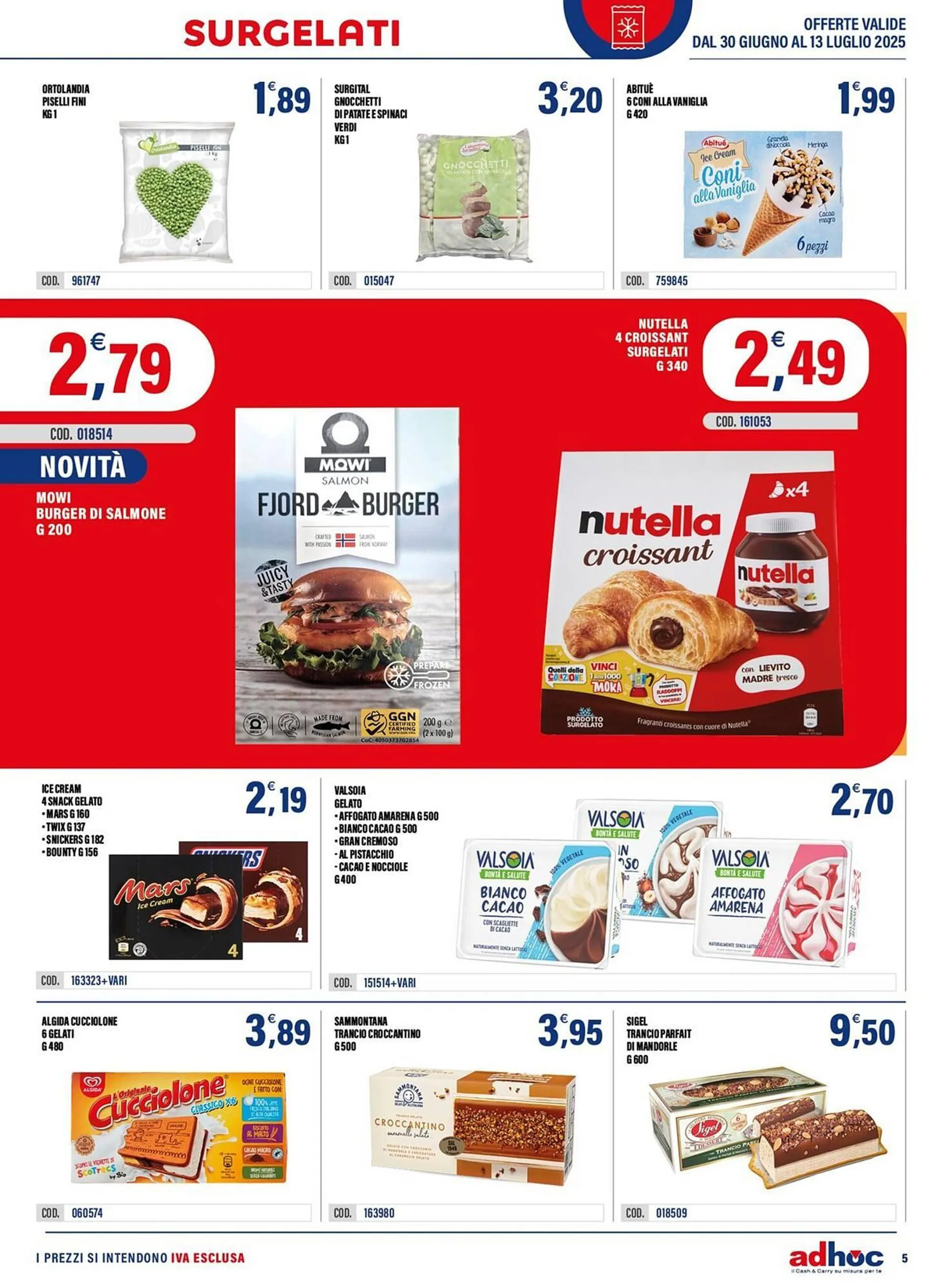 Volantino Adhoc da 30 giugno a 13 luglio di 2025 - Pagina del volantino 5