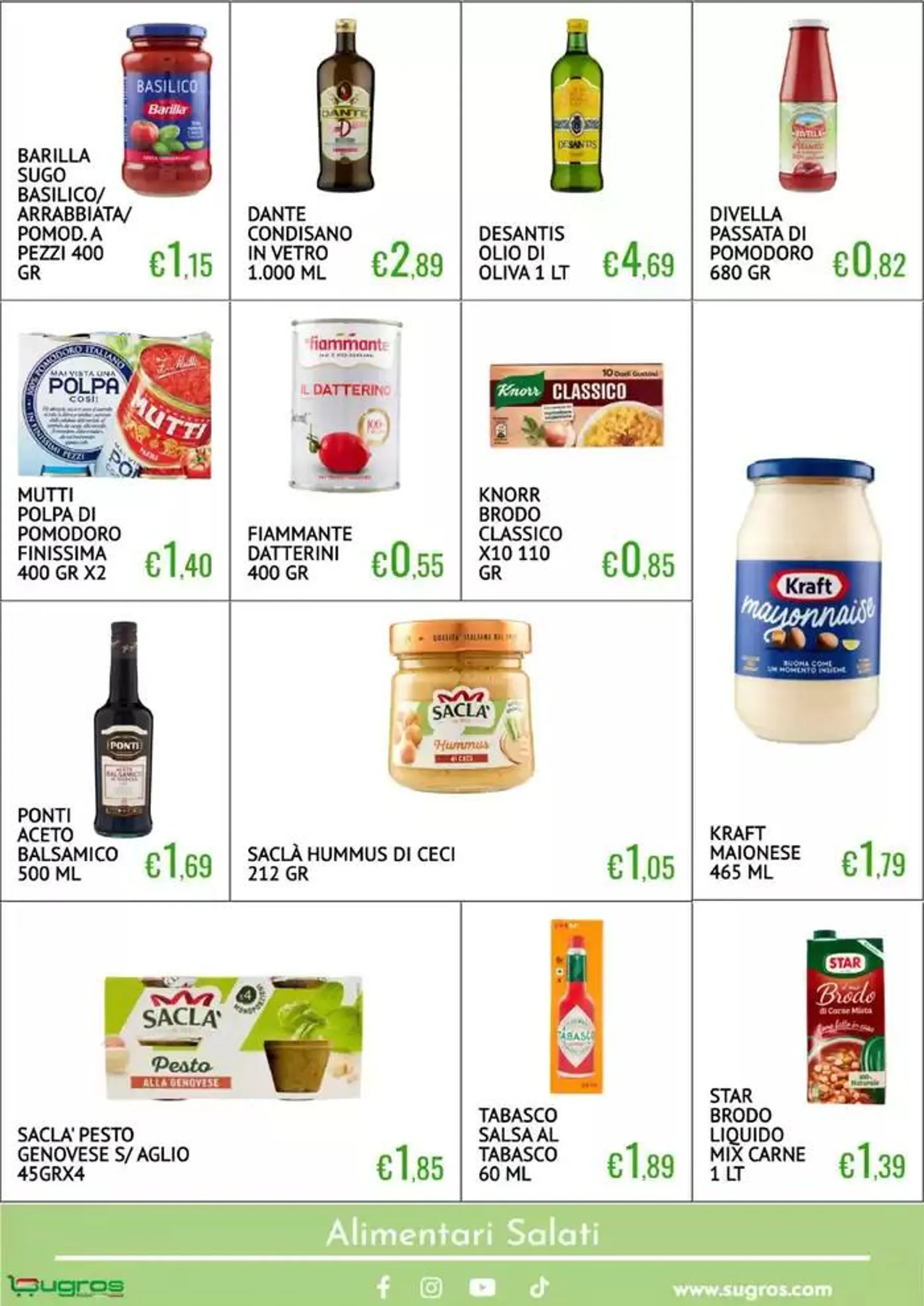 I sapori d'italia oltre i confini da 20 aprile a 10 maggio di 2025 - Pagina del volantino 21
