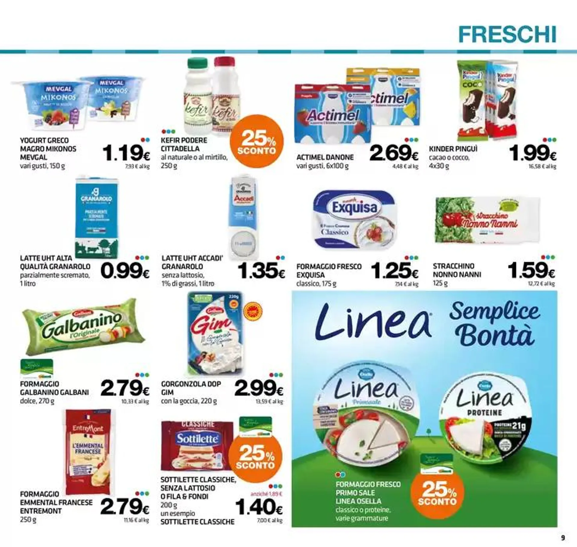La certezza del risparmio da 23 aprile a 7 maggio di 2025 - Pagina del volantino 9