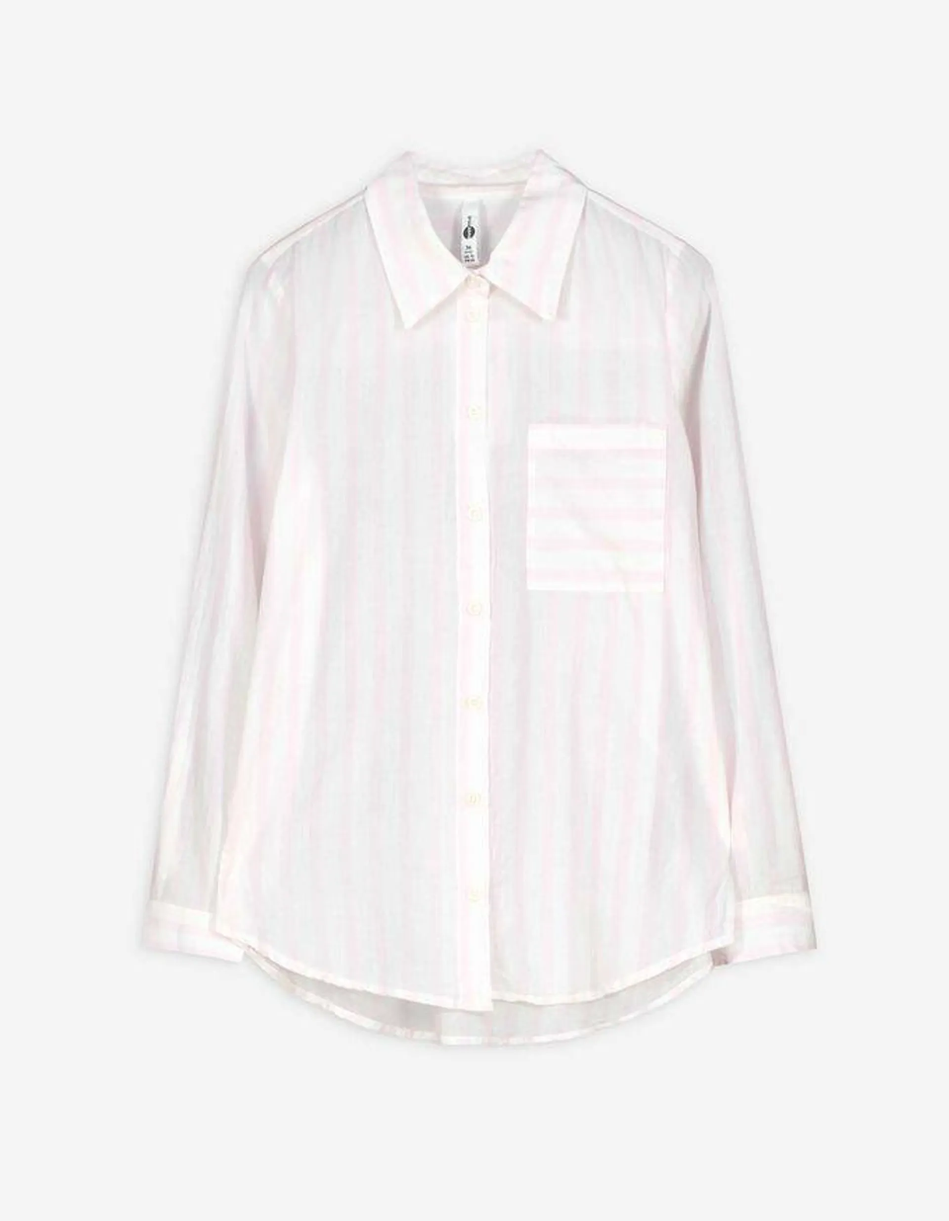 Bluză cu mânecă lungă - Lungime reglabilă a mânecilor - Roz