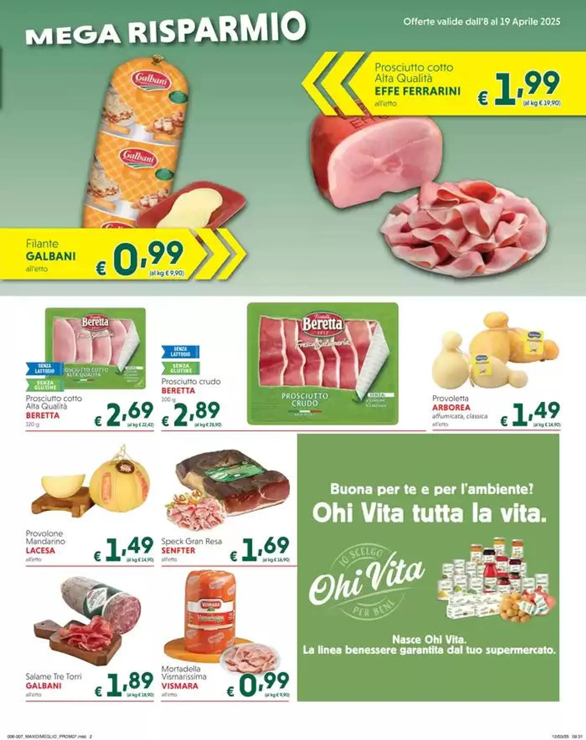 Buona Pasqua da 8 aprile a 19 aprile di 2025 - Pagina del volantino 7
