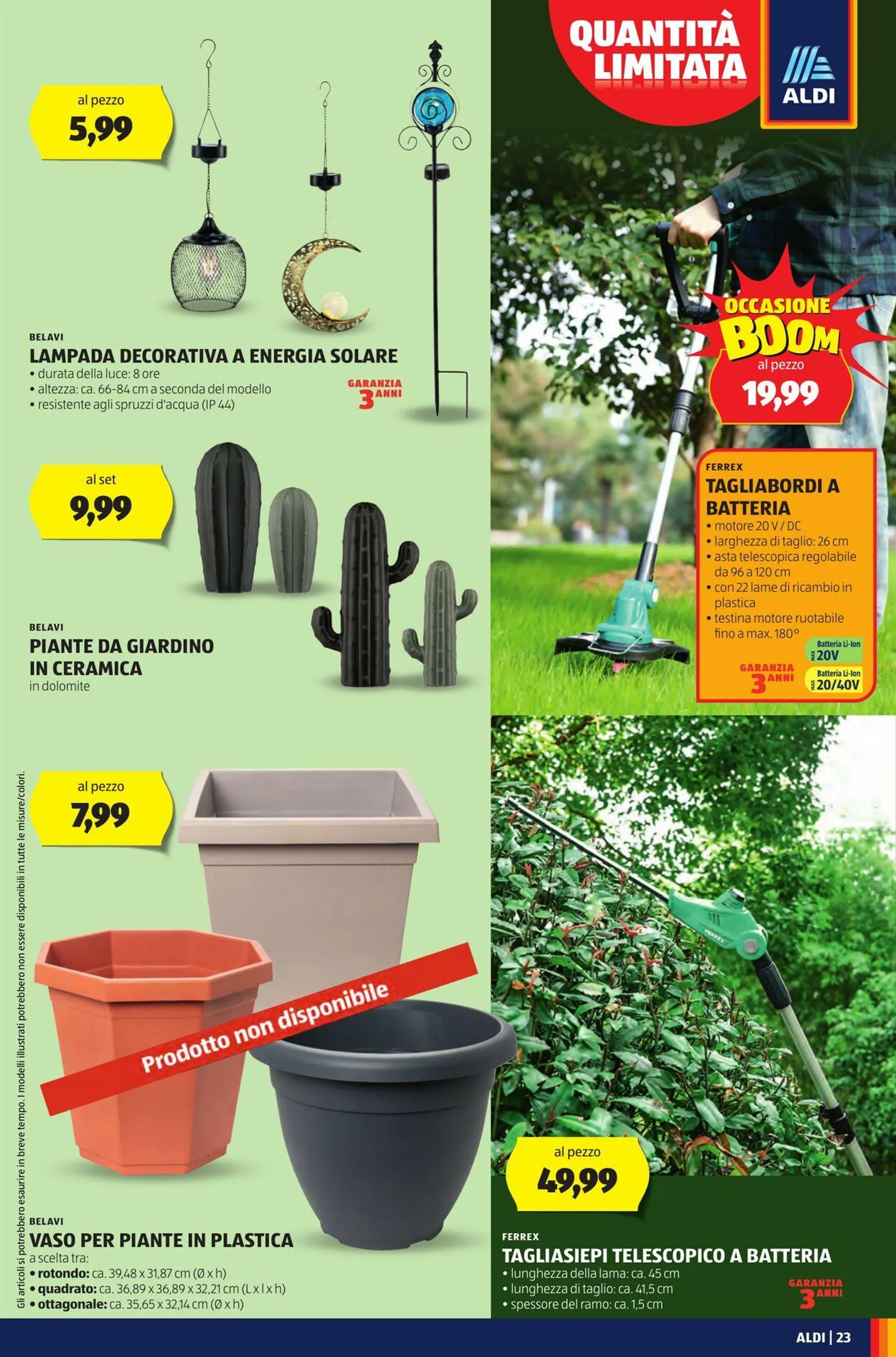 Aldi Volantino attuale da 28 aprile a 4 maggio di 2025 - Pagina del volantino 23