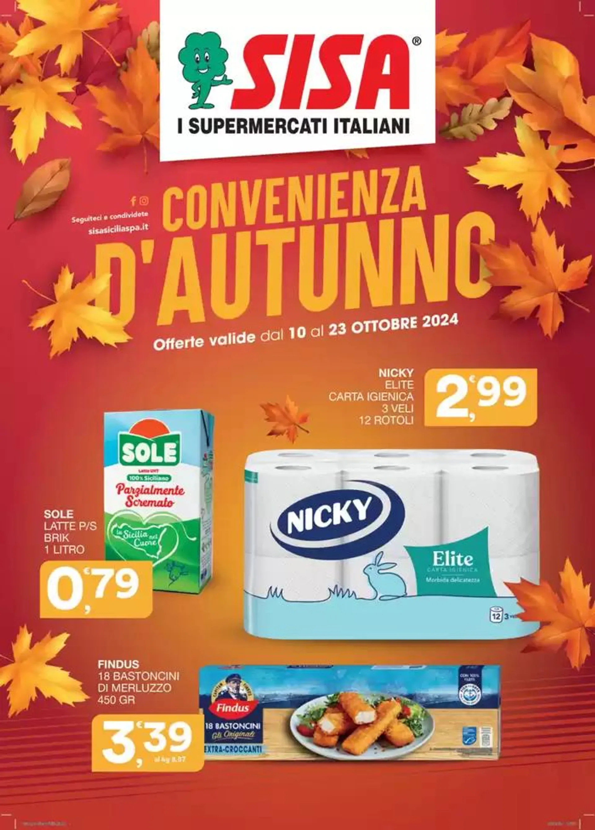 Convenienza d'autunno da 10 ottobre a 23 ottobre di 2024 - Pagina del volantino 1