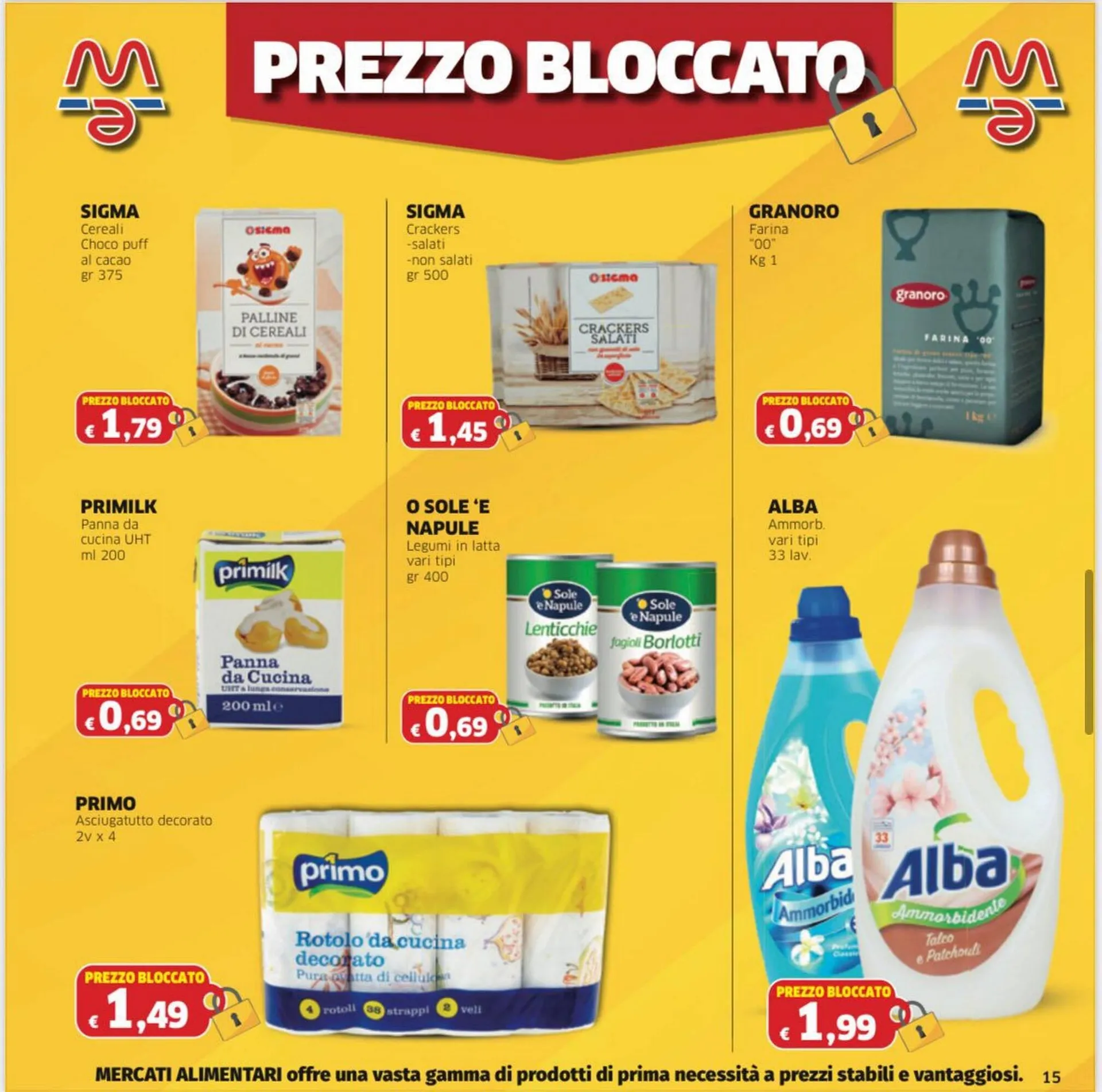 Volantino Mercati Alimentari da 5 giugno a 18 giugno di 2025 - Pagina del volantino 15