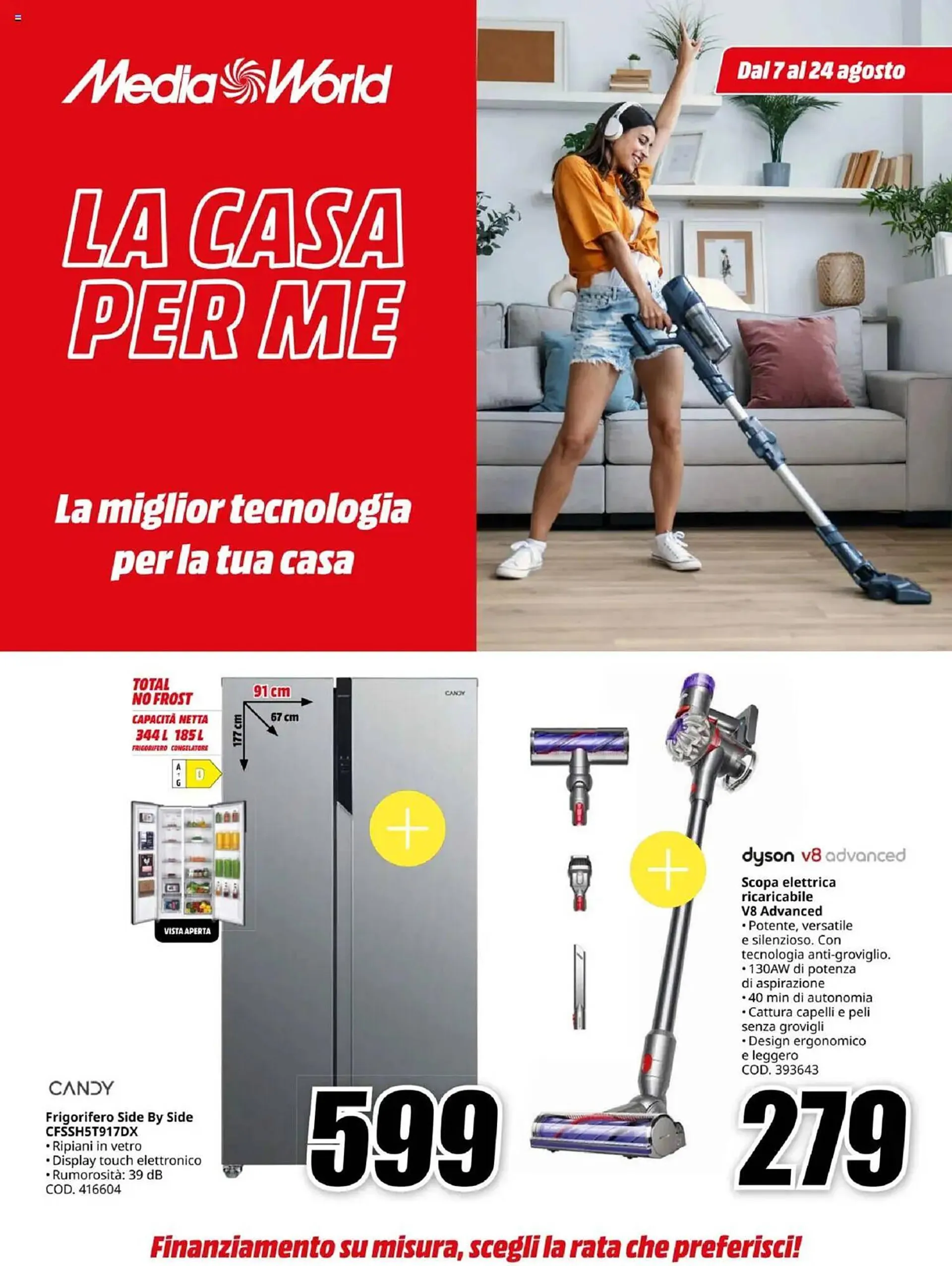 Volantino MediaWorld da 7 agosto a 24 agosto di 2025 - Pagina del volantino 1