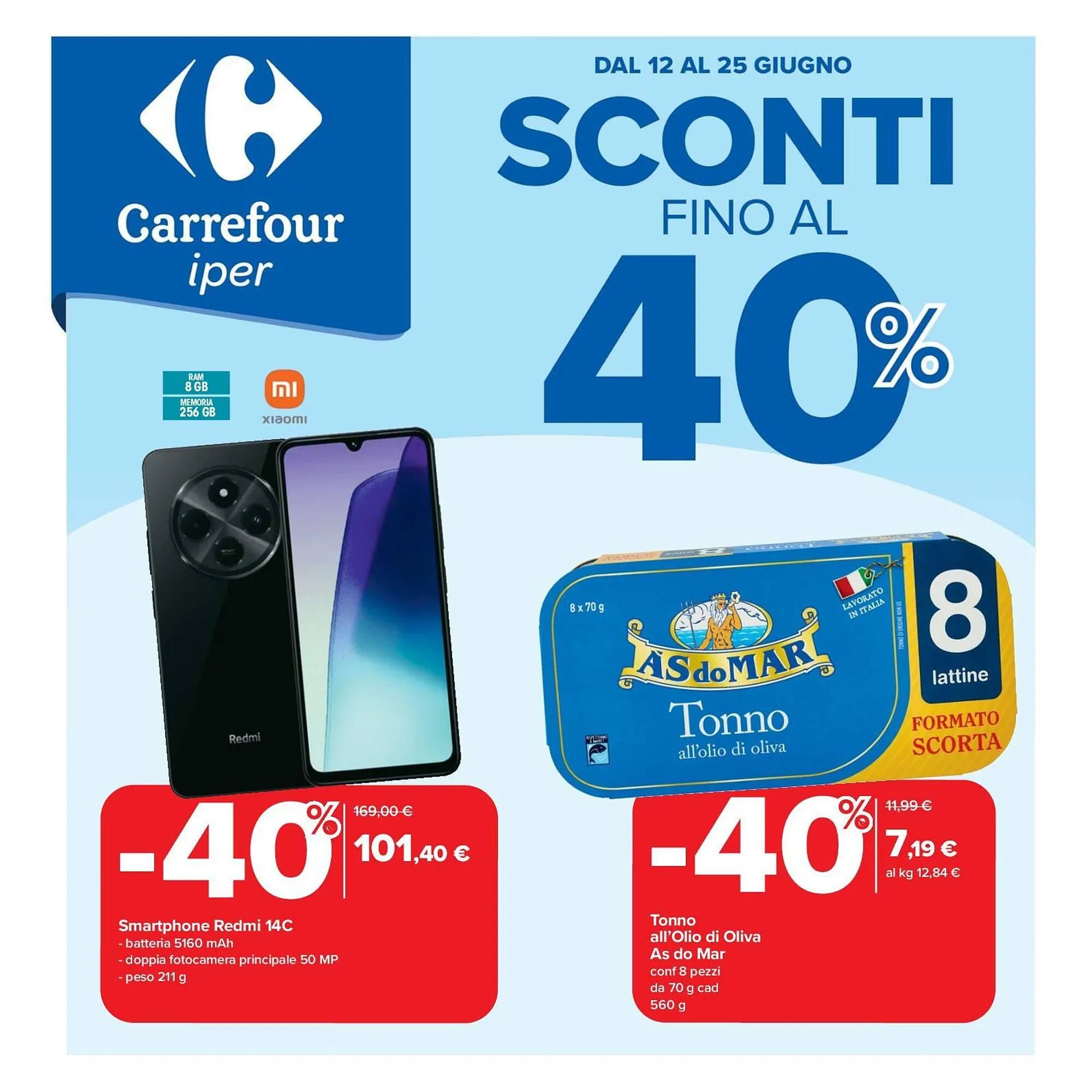 Volantino Carrefour Iper - 1