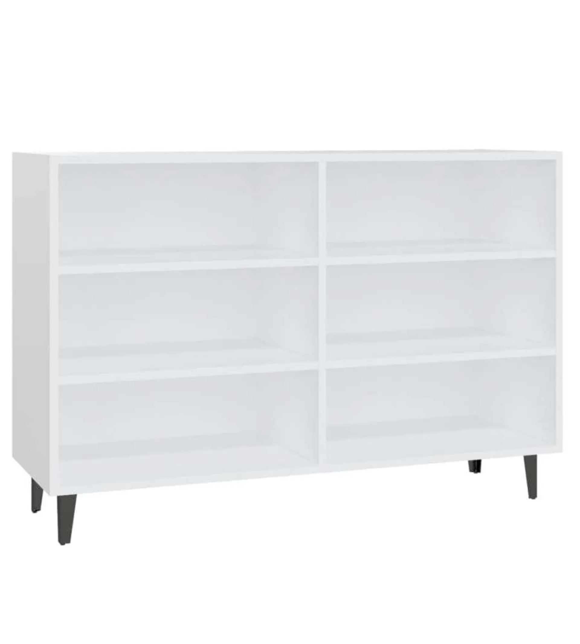 Credenza Bianca 103,5x35x70 cm in Truciolato