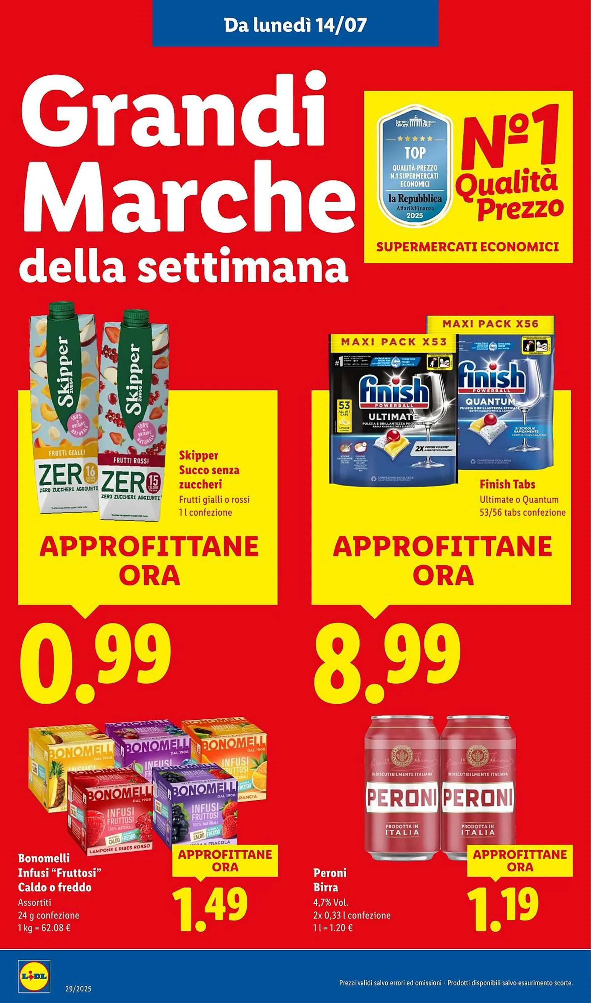 Volantino Lidl da 14 luglio a 20 luglio di 2025 - Pagina del volantino 16