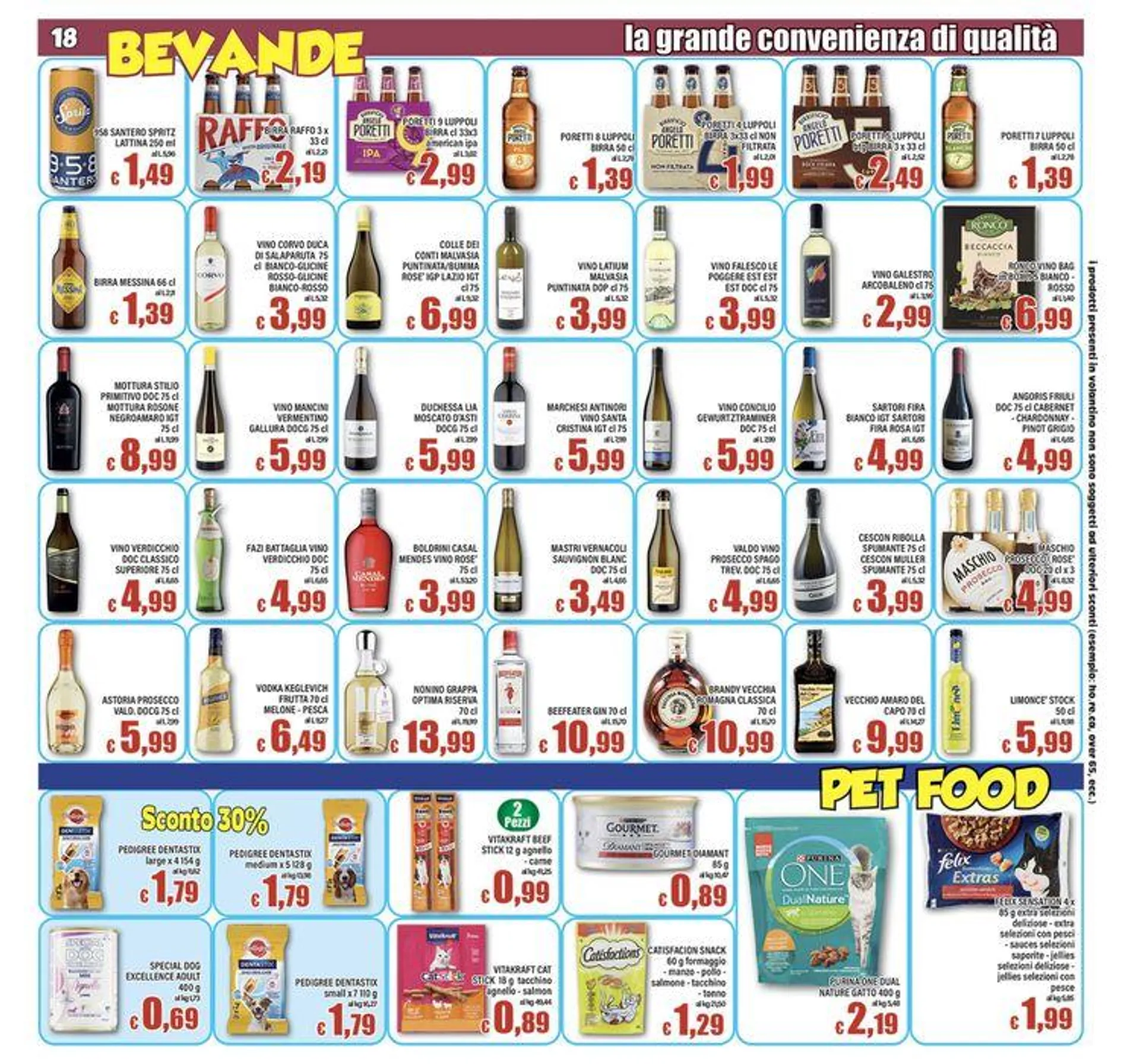 Offerta speciale di Top Supermercati da 30 agosto a 10 settembre di 2024 - Pagina del volantino 18