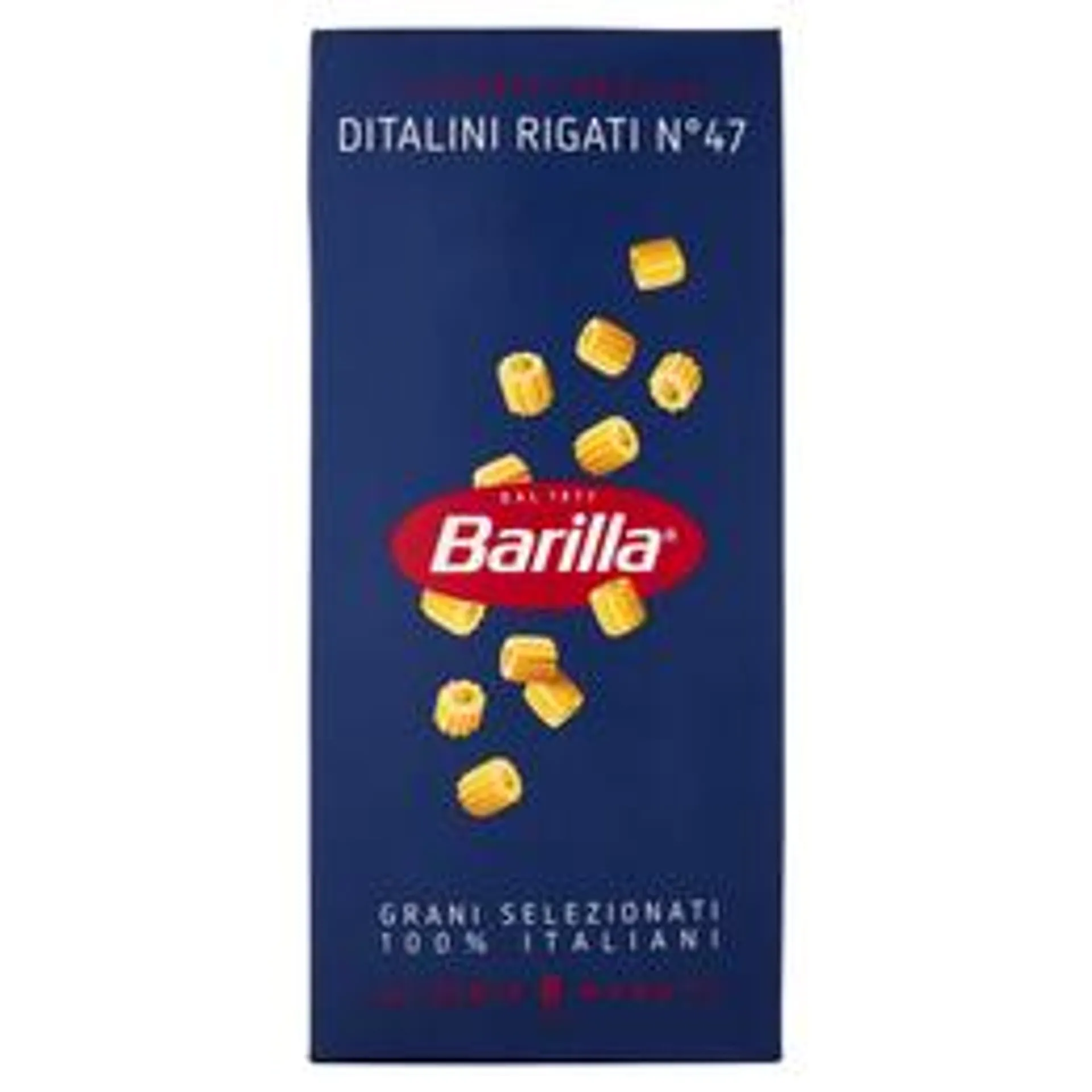 Barilla Pasta Ditalini Rigati n.47 100% Grano Italiano 500g