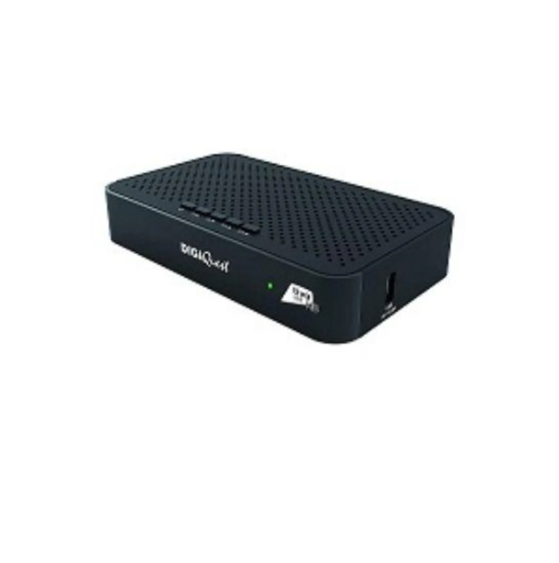 Digiquest RICD1212 set-top box TV Cavo, Ethernet (RJ-45) Full HD Nero