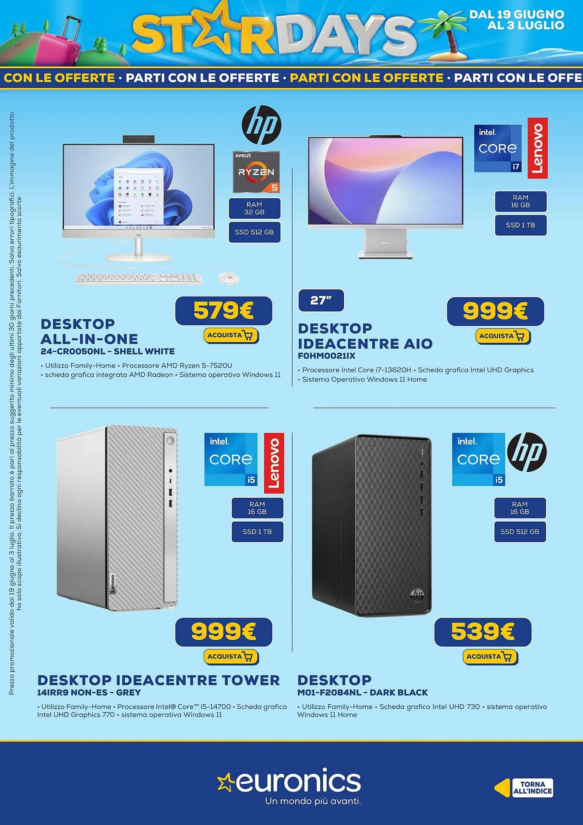 Volantino Euronics da 19 giugno a 3 luglio di 2025 - Pagina del volantino 21