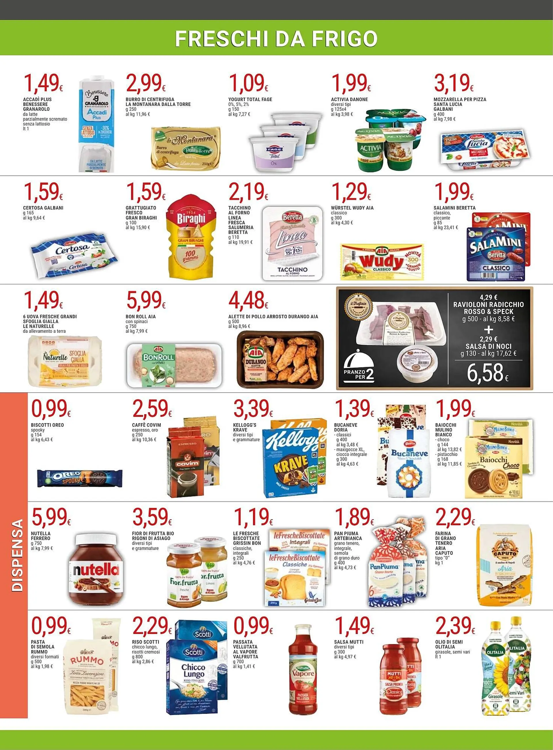 Volantino Doro Supermercati da 1 ottobre a 13 ottobre di 2024 - Pagina del volantino 6