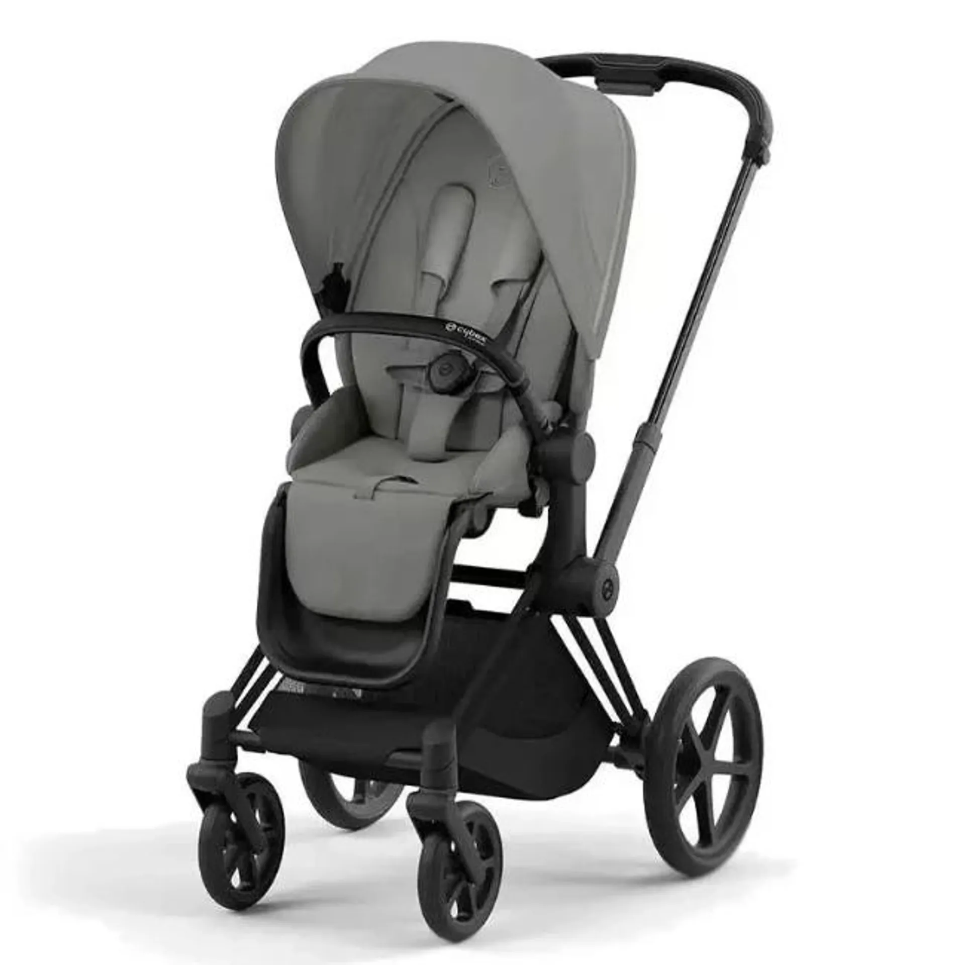 Cybex Platinum Passeggino Elettrico e-Priam con Telaio Matt Black