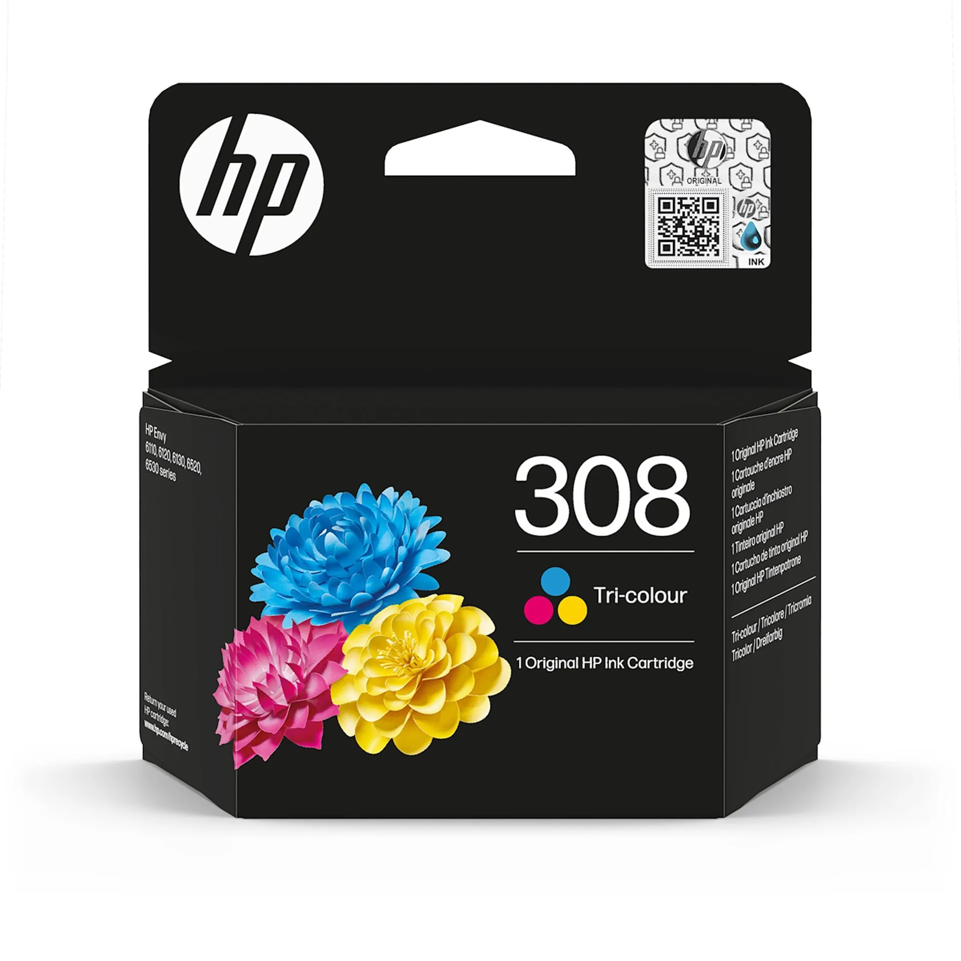 HP - Cartuccia di inchiostro in tricromia originale HP 308