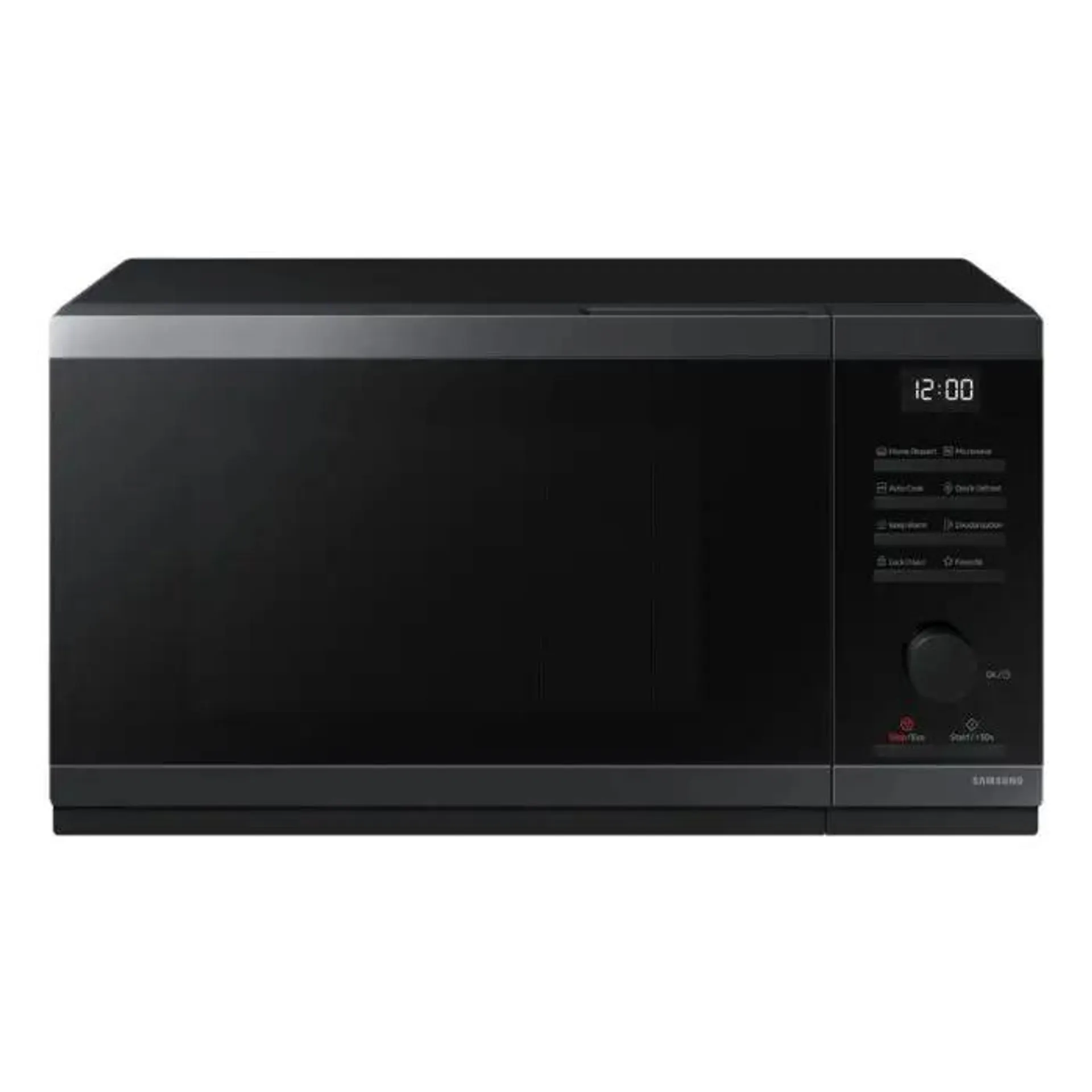 Samsung ms23dg4504ag nero, acciaio inox solo microonde superficie piana 23 l 800 w