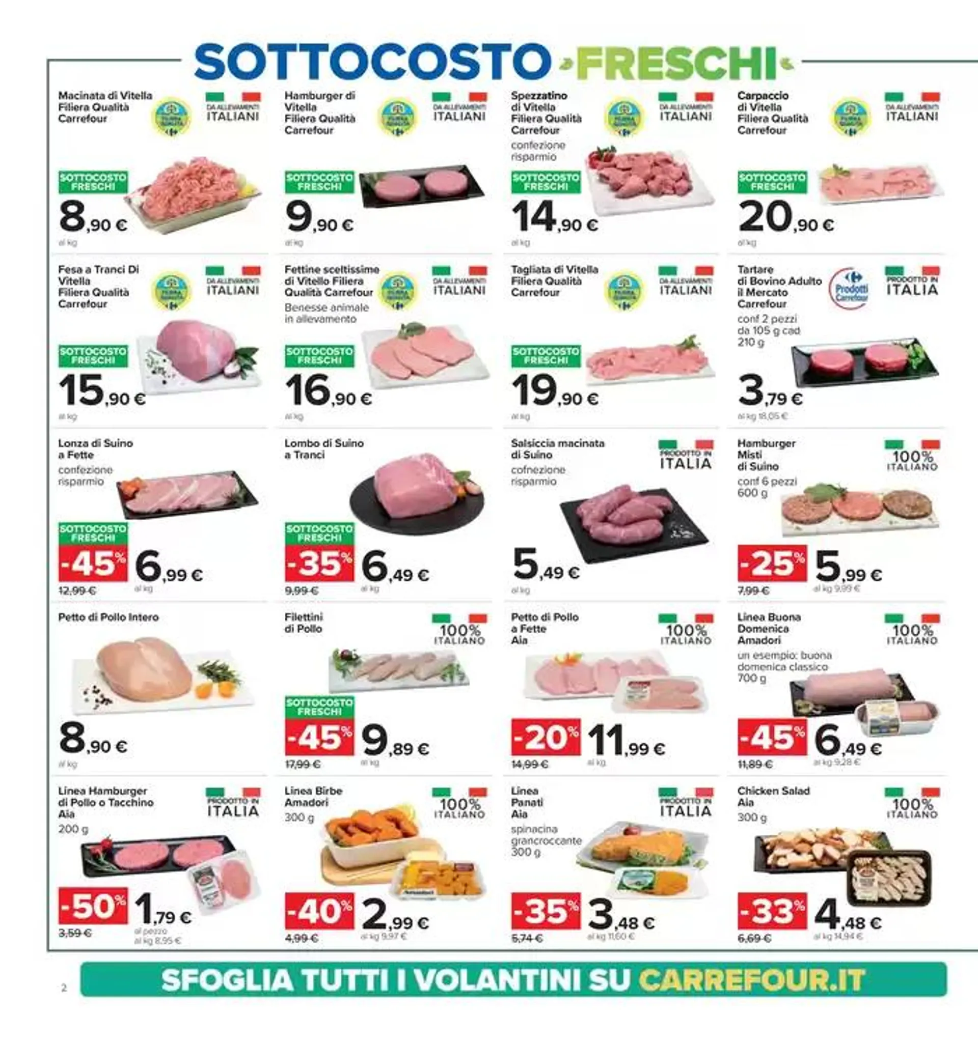 Sottocosto freschi  da 24 ottobre a 7 novembre di 2024 - Pagina del volantino 2