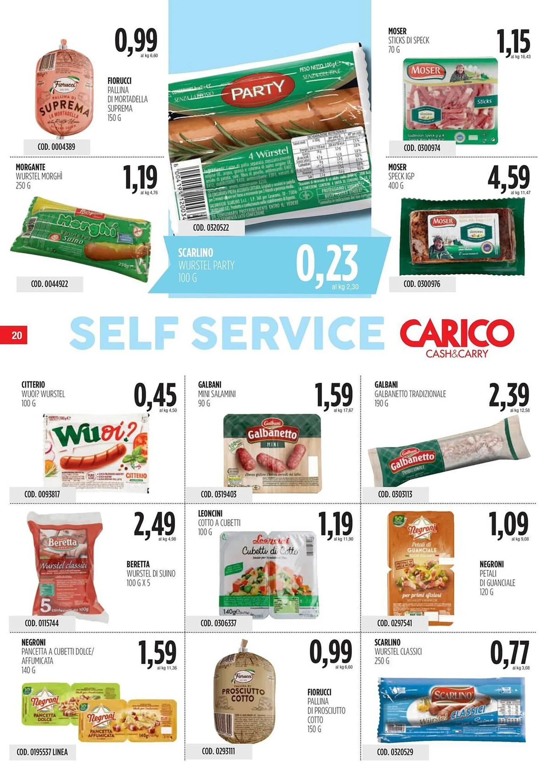 Volantino Carico Cash & Carry da 9 maggio a 22 maggio di 2024 - Pagina del volantino 20