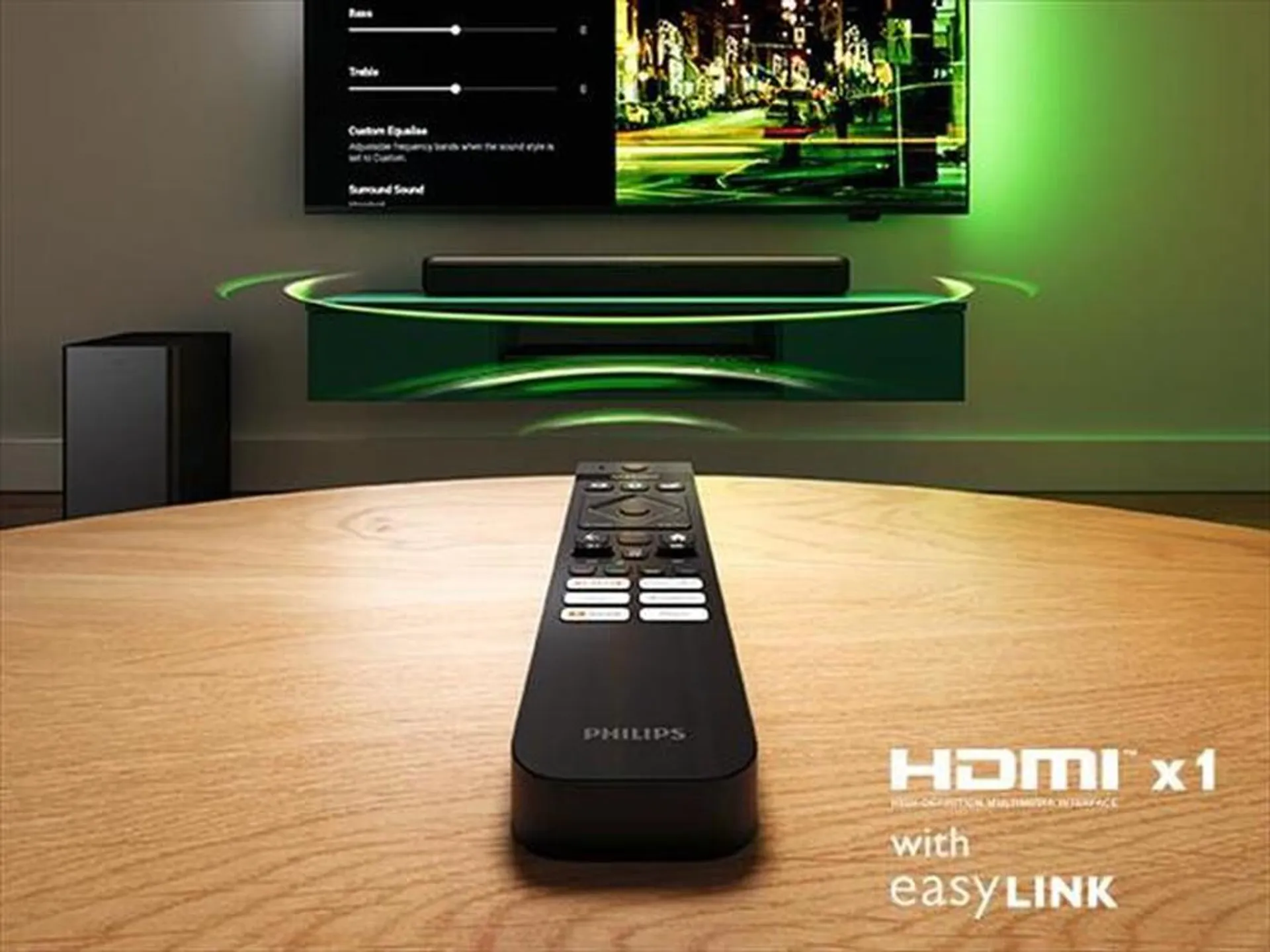 PHILIPS - Soundbar TAB5309/10-BLACK
