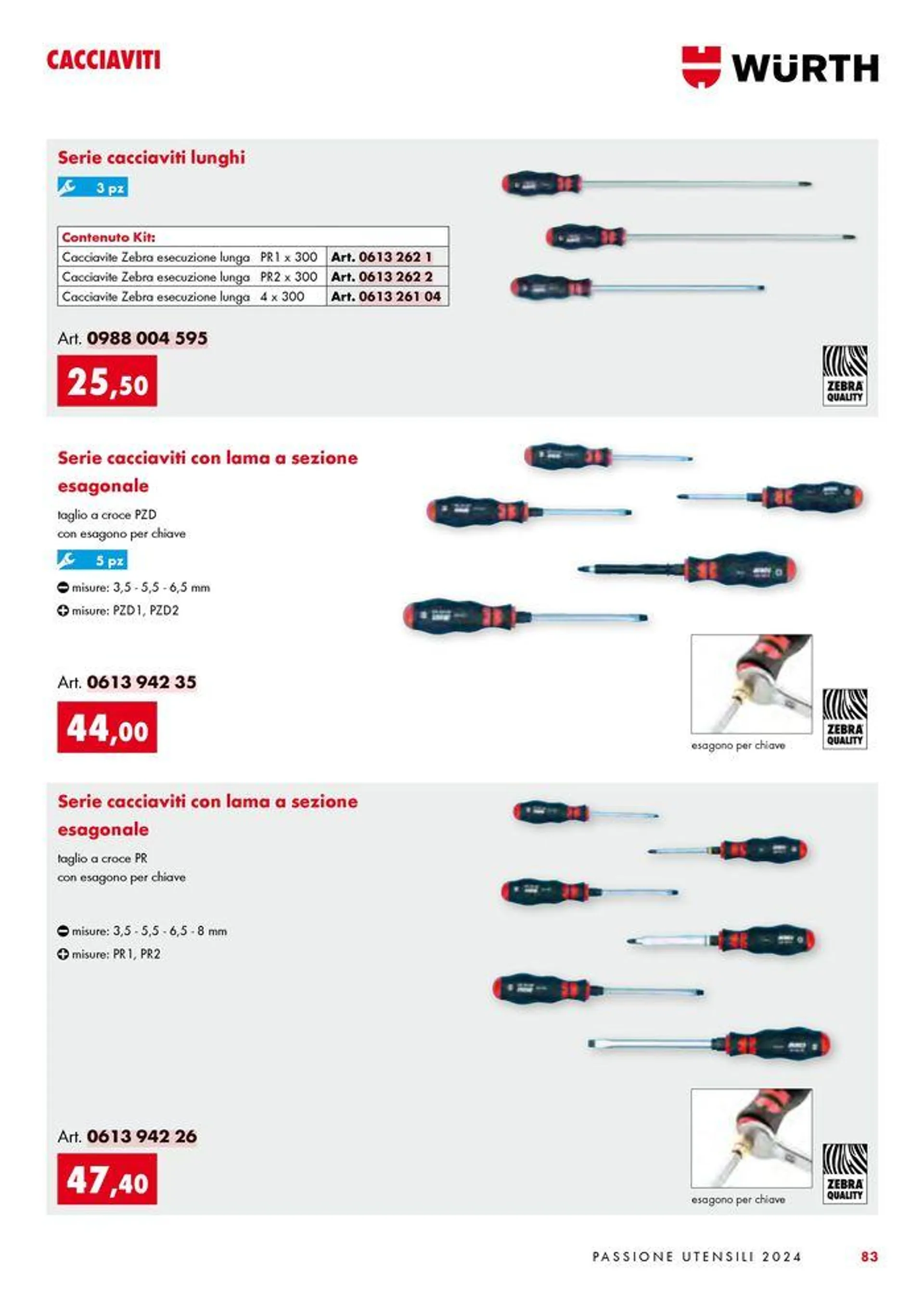 Passione utensili da 1 luglio a 31 dicembre di 2024 - Pagina del volantino 83