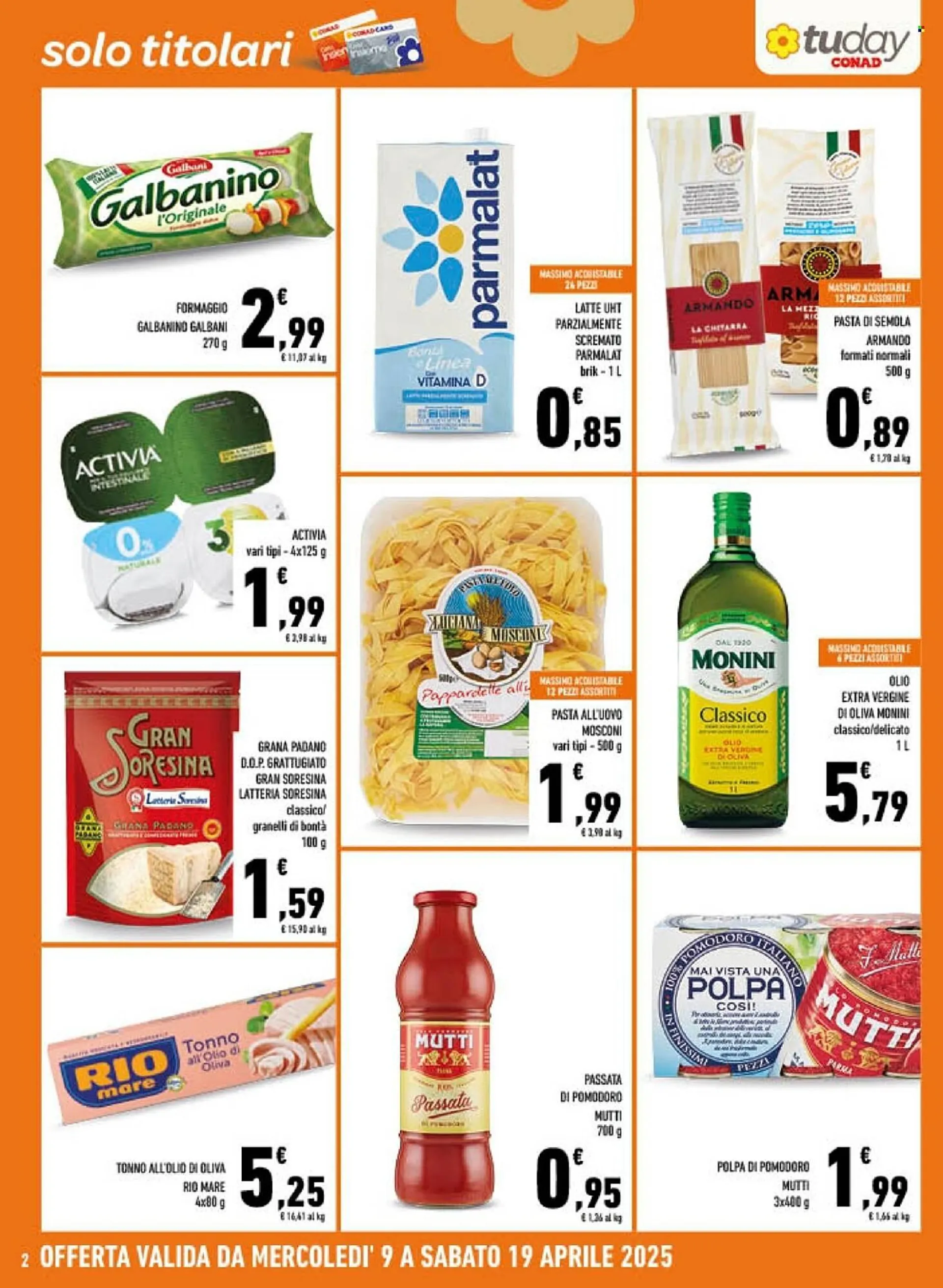 Volantino Conad da 9 aprile a 19 aprile di 2025 - Pagina del volantino 2