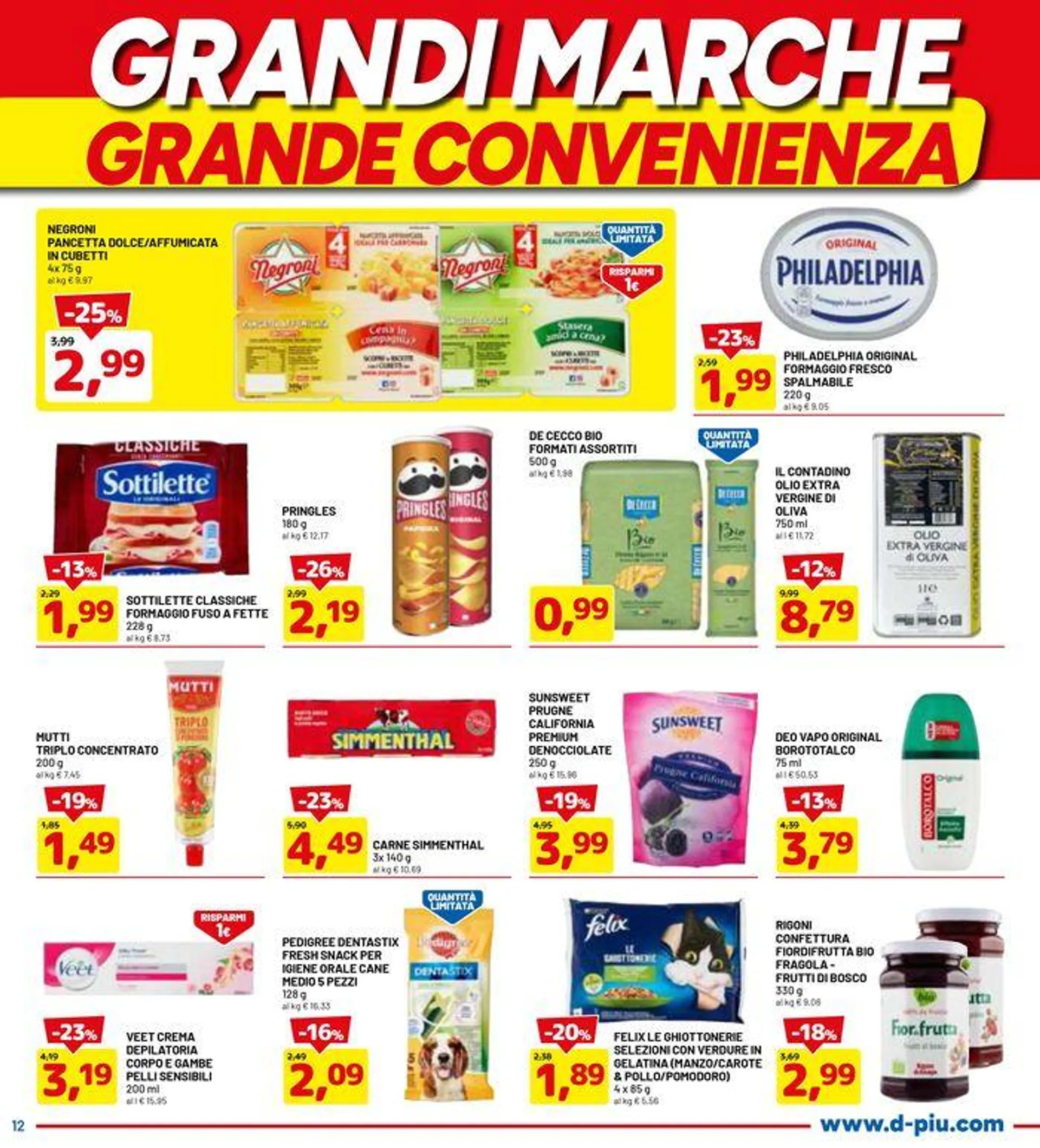 Offerte super! Maxi formati  da 22 luglio a 4 agosto di 2024 - Pagina del volantino 12