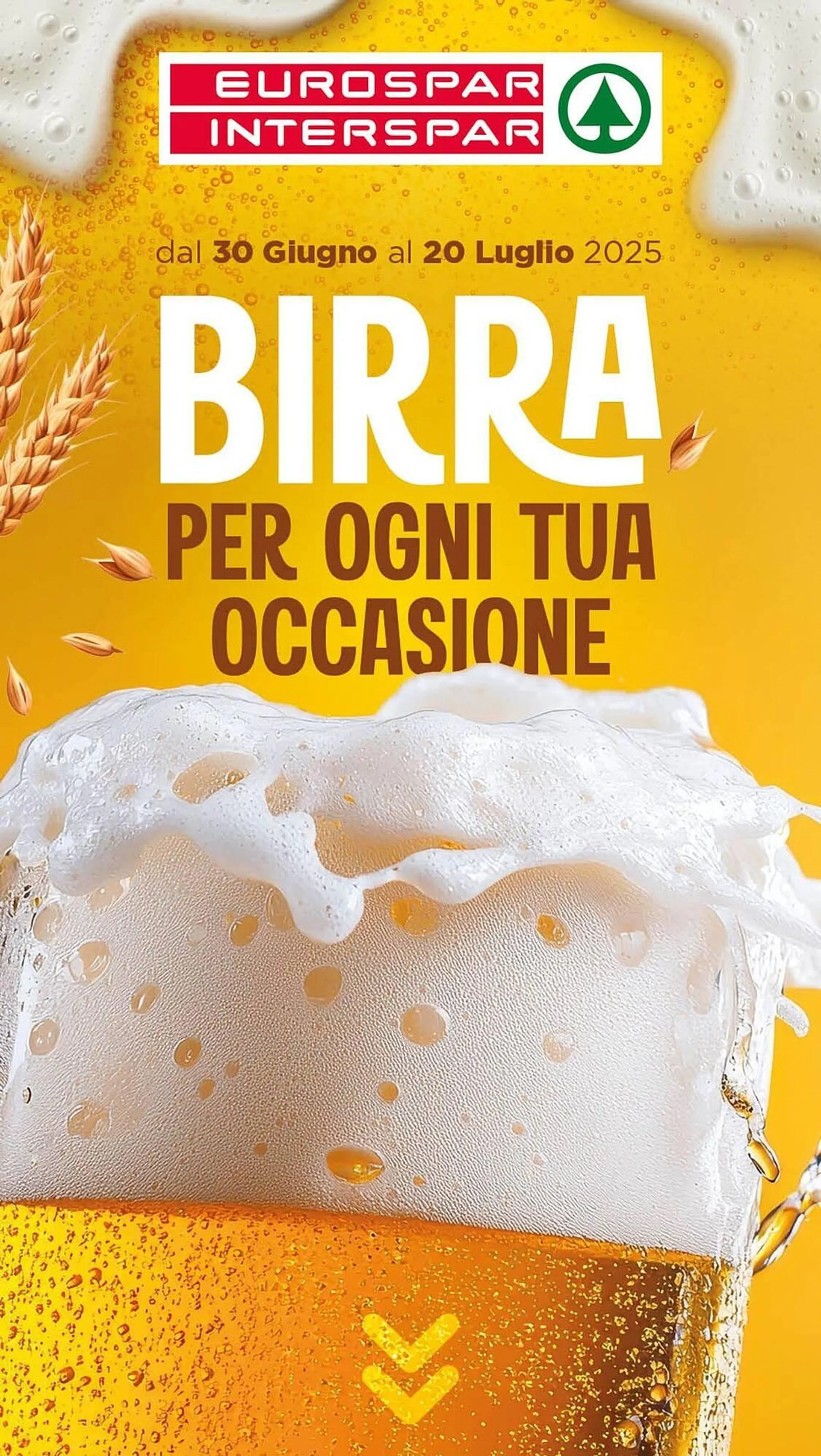 Volantino Eurospar da 30 giugno a 20 luglio di 2025 - Pagina del volantino 1