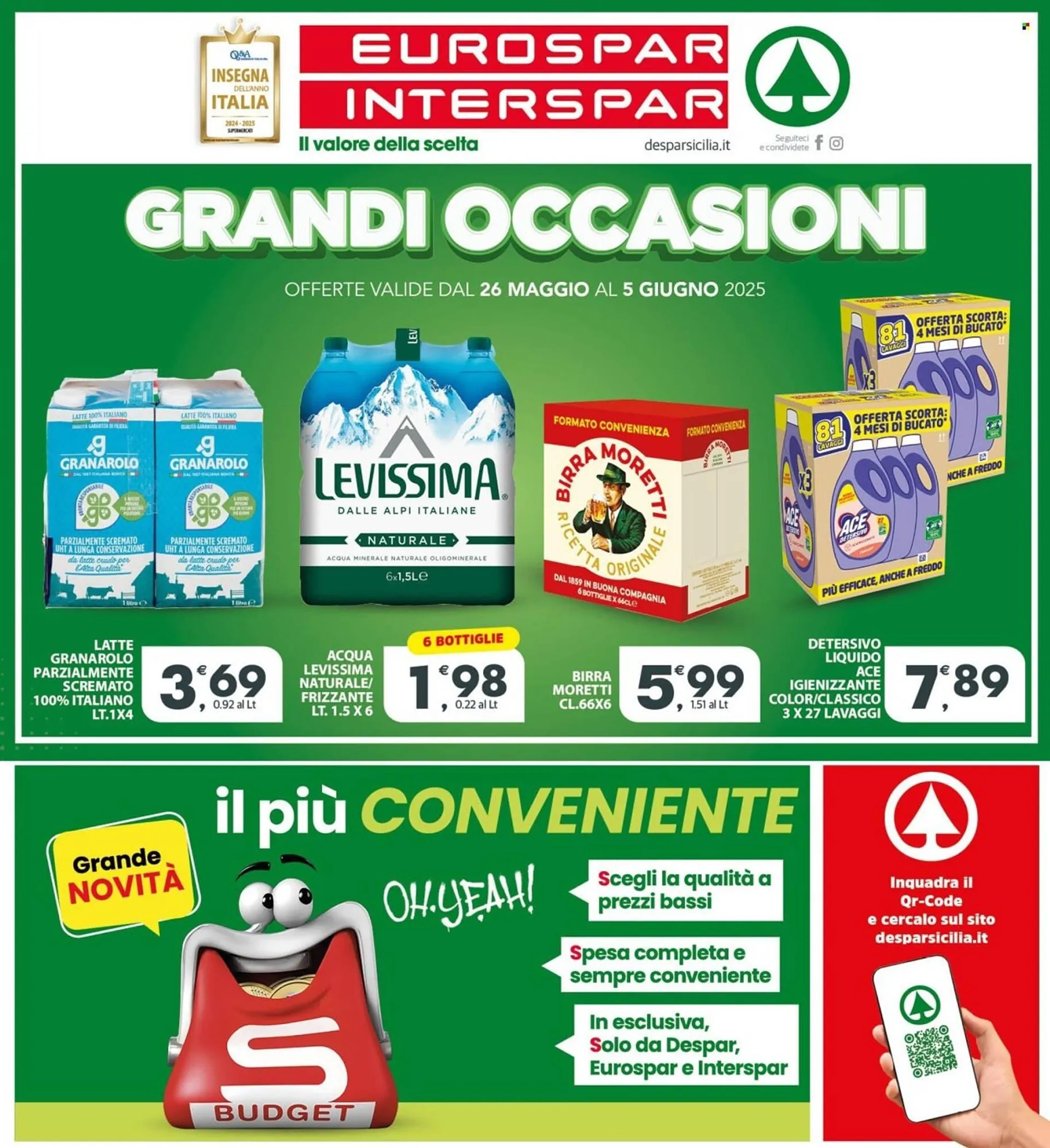 Volantino Eurospar da 26 maggio a 5 giugno di 2025 - Pagina del volantino 24