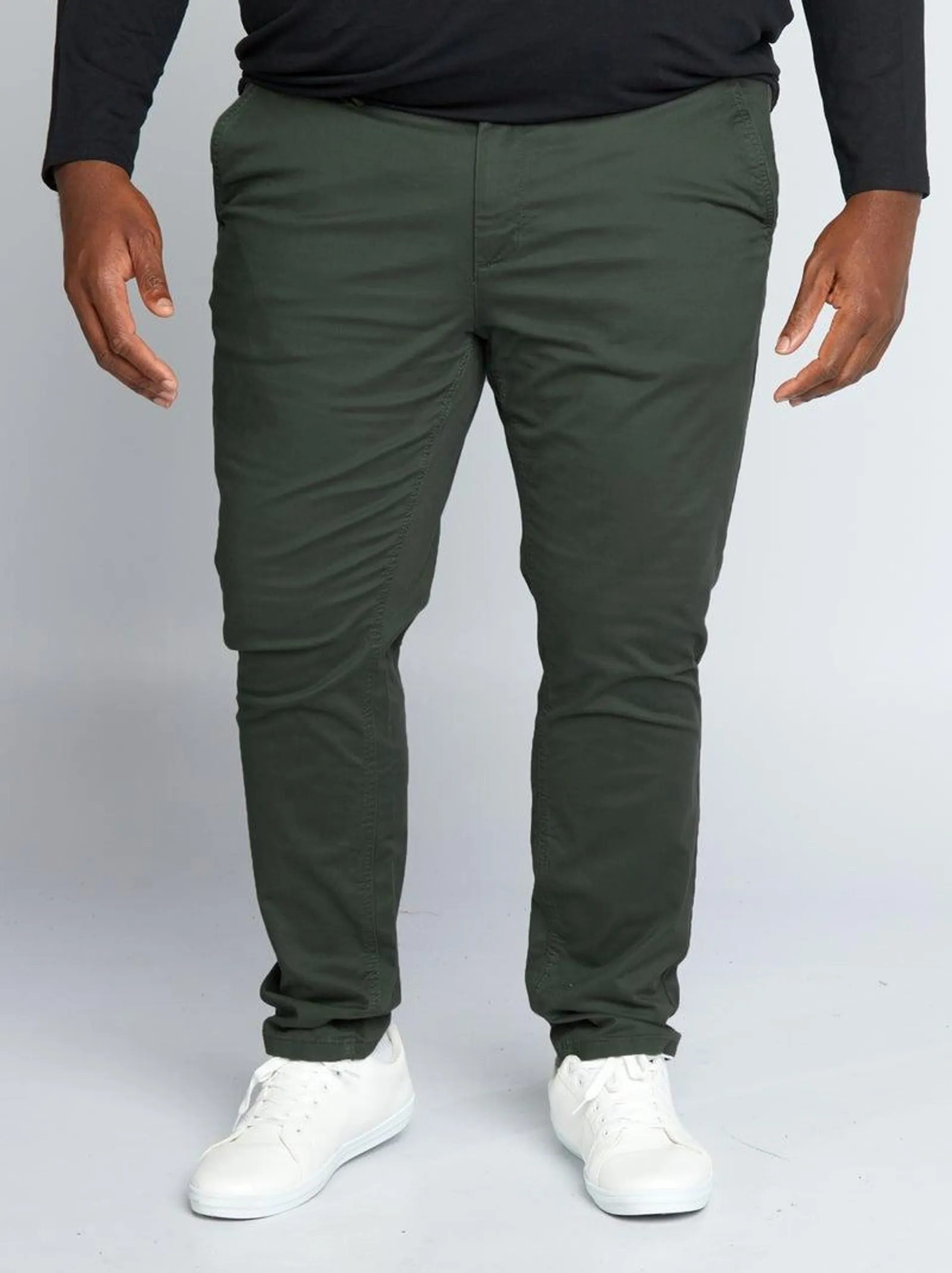 Pantaloni chino slim - L32 - VERDE