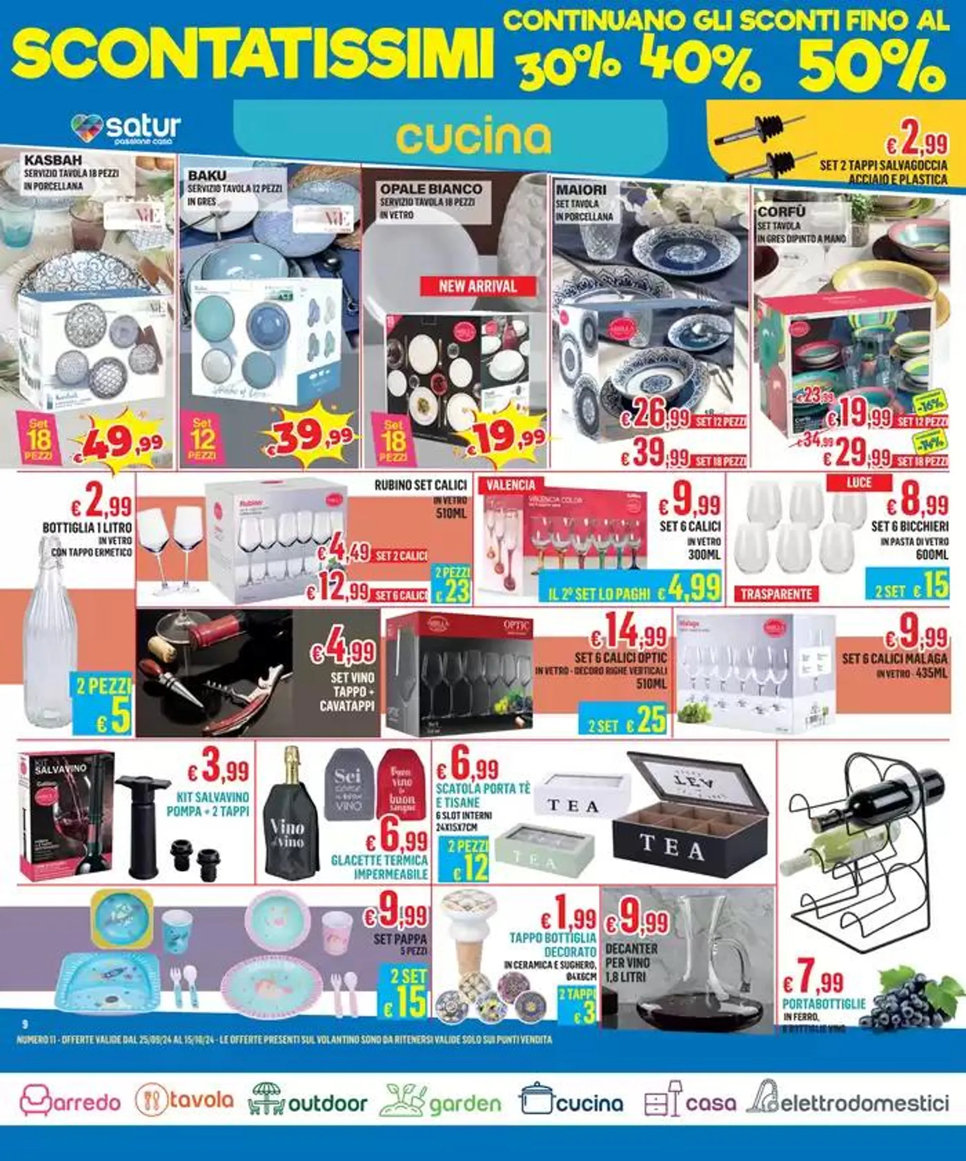 Scontatissimi da 26 settembre a 15 ottobre di 2024 - Pagina del volantino 9