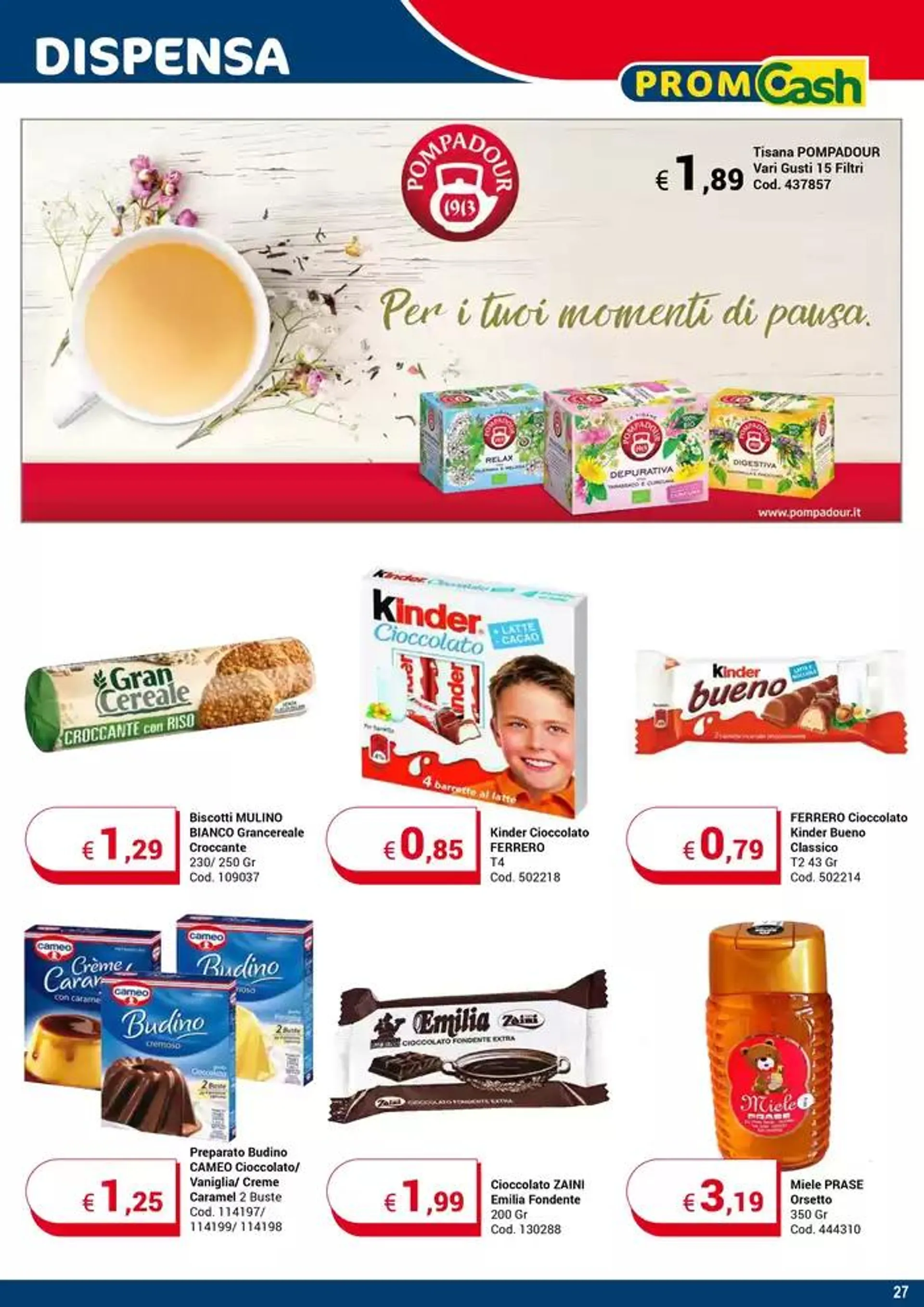 Promo alimentaristi da 28 ottobre a 10 novembre di 2024 - Pagina del volantino 7