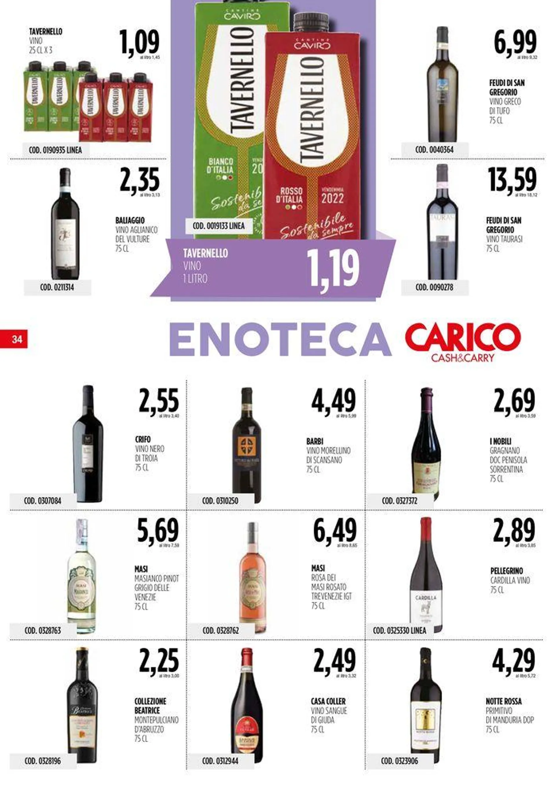 Carico Cash & Carry  da 20 giugno a 3 luglio di 2024 - Pagina del volantino 34