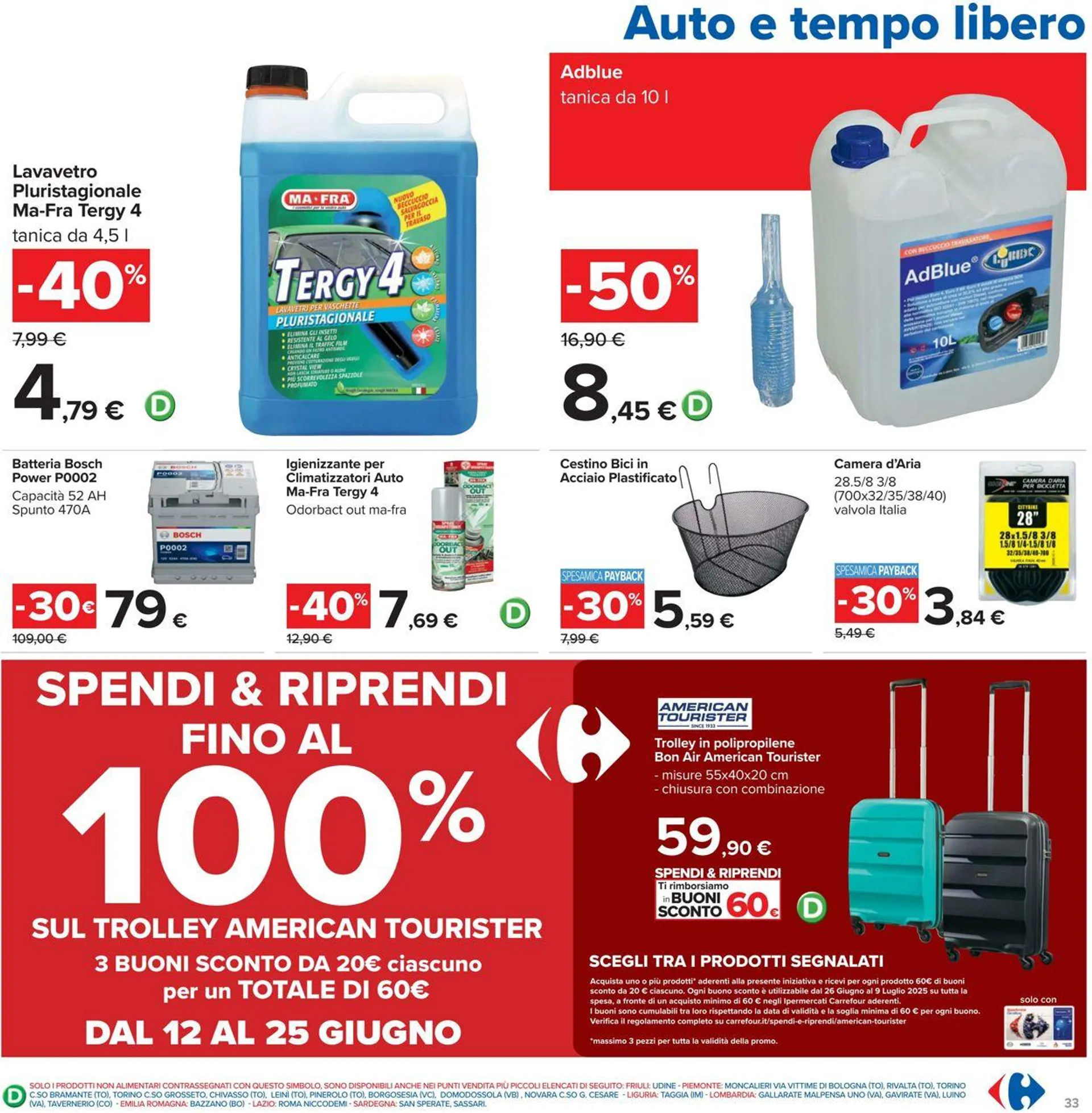 Carrefour Volantino attuale da 12 giugno a 25 giugno di 2025 - Pagina del volantino 33