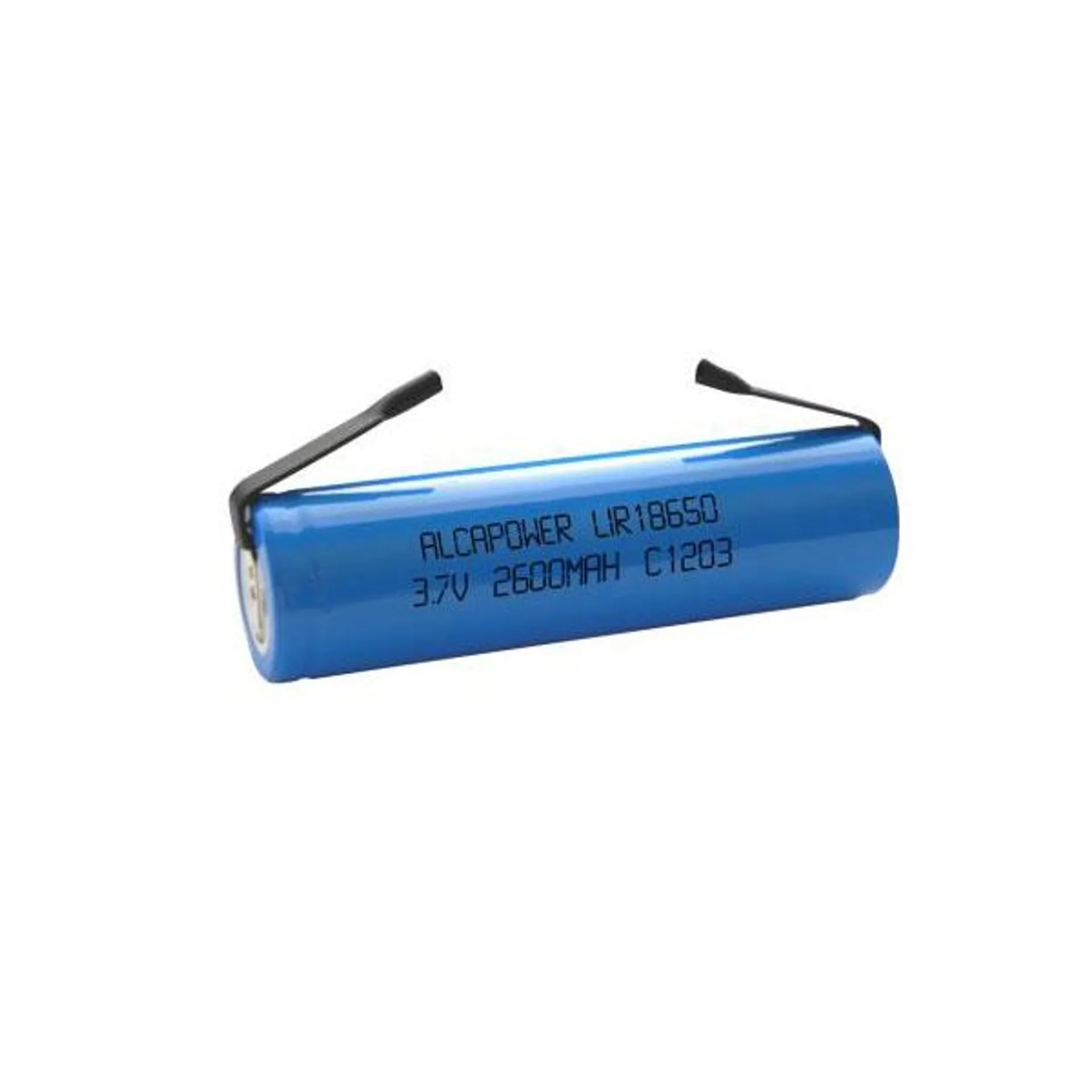 Accumulatore Li-ion 18650 3,7V 2600mAh T.S.