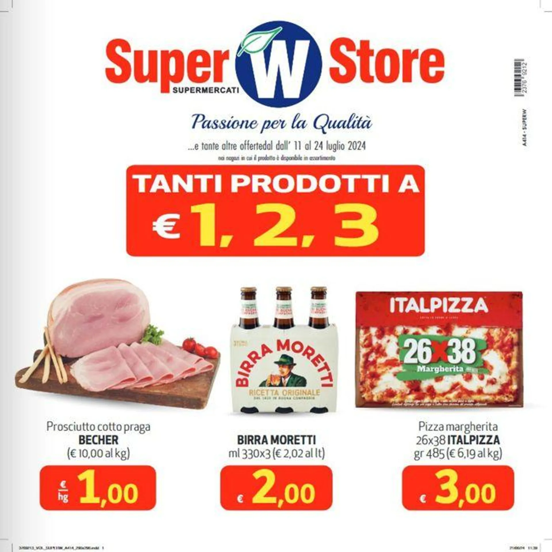 Tanti prodotti a 1,00€ 2,00€ 3,00€ - 1