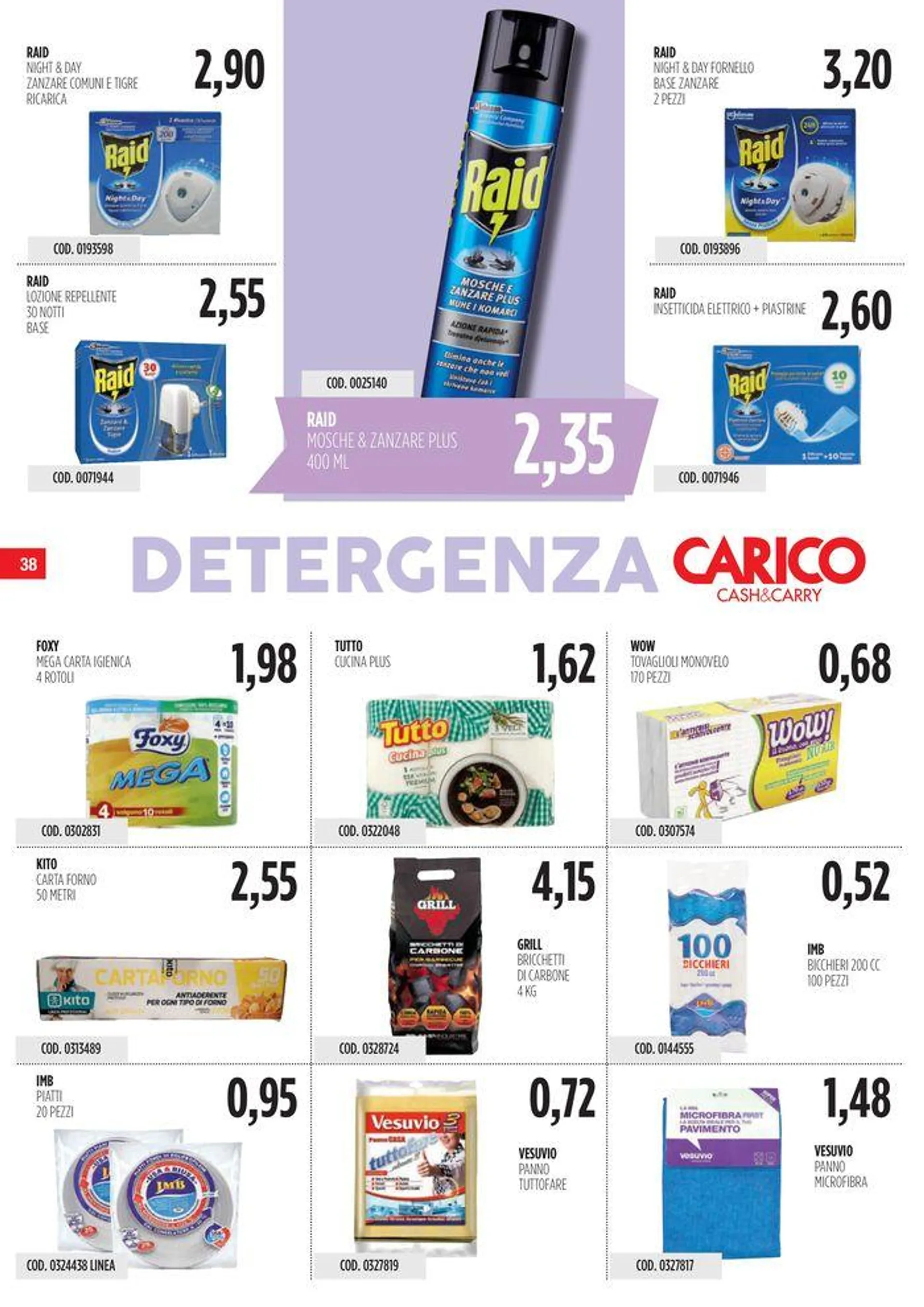 Carico Cash & Carry  da 6 giugno a 19 giugno di 2024 - Pagina del volantino 38