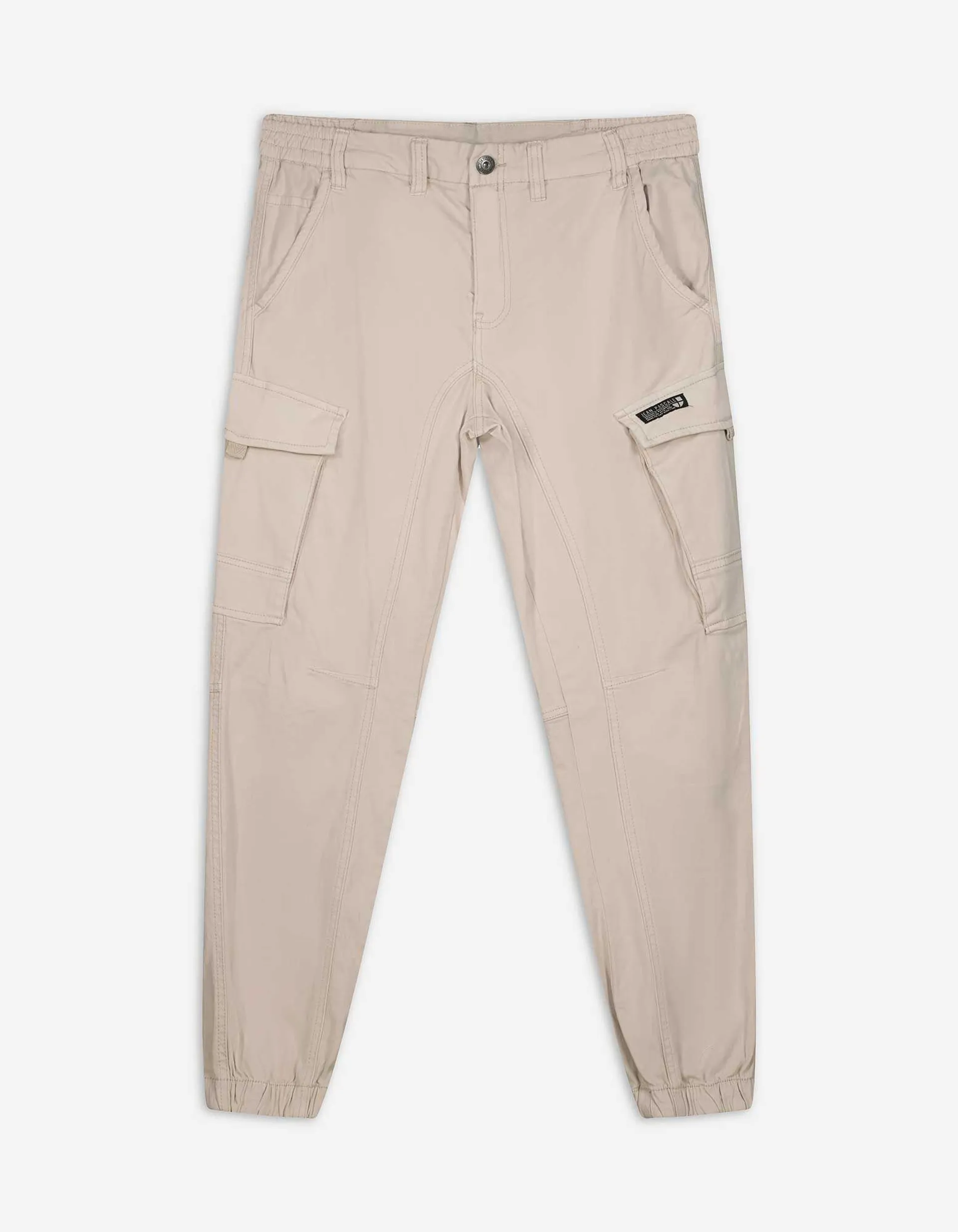 Cargohose - Regular Waist - beige