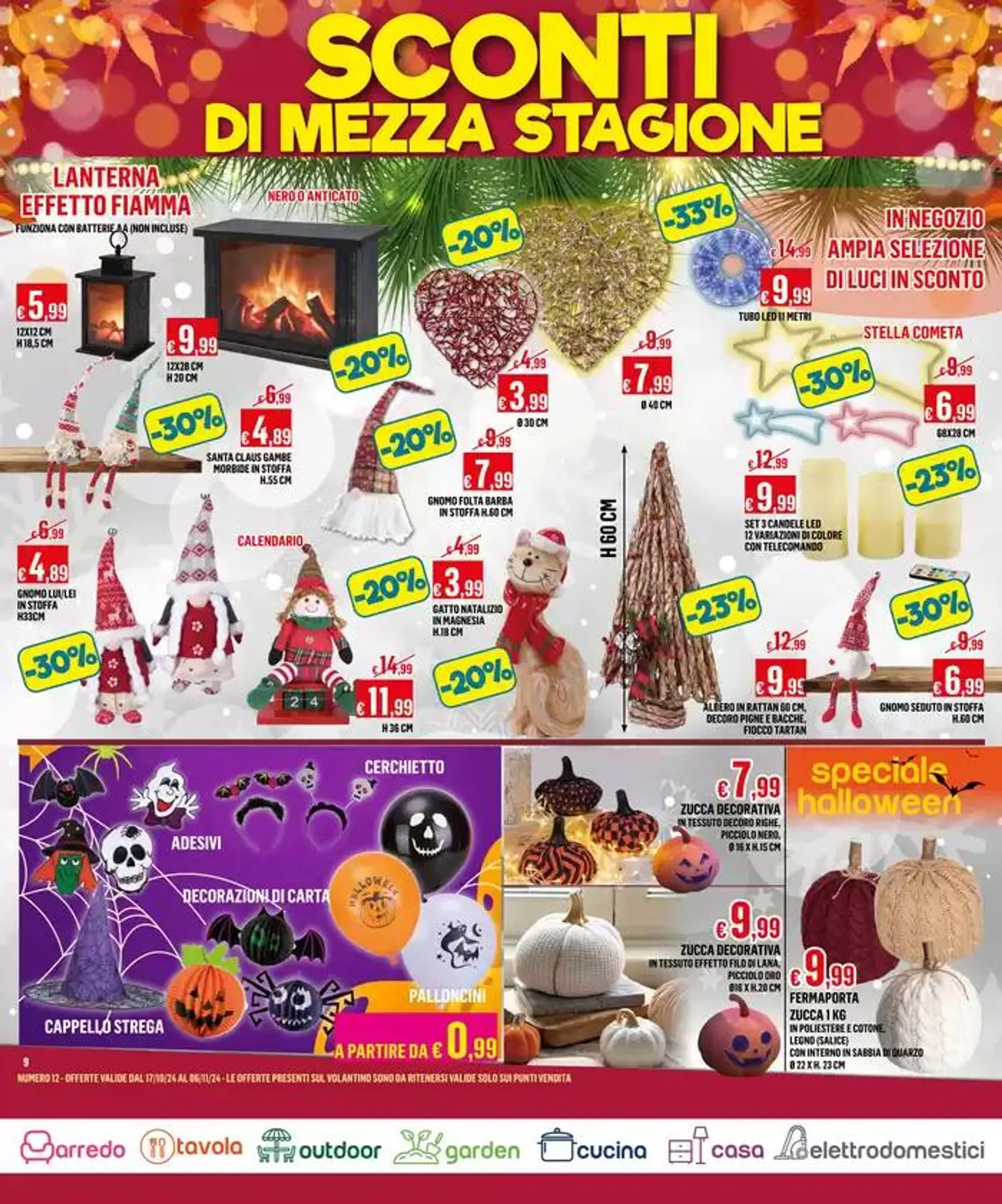 Sconti di mezza stagione da 17 ottobre a 6 novembre di 2024 - Pagina del volantino 9